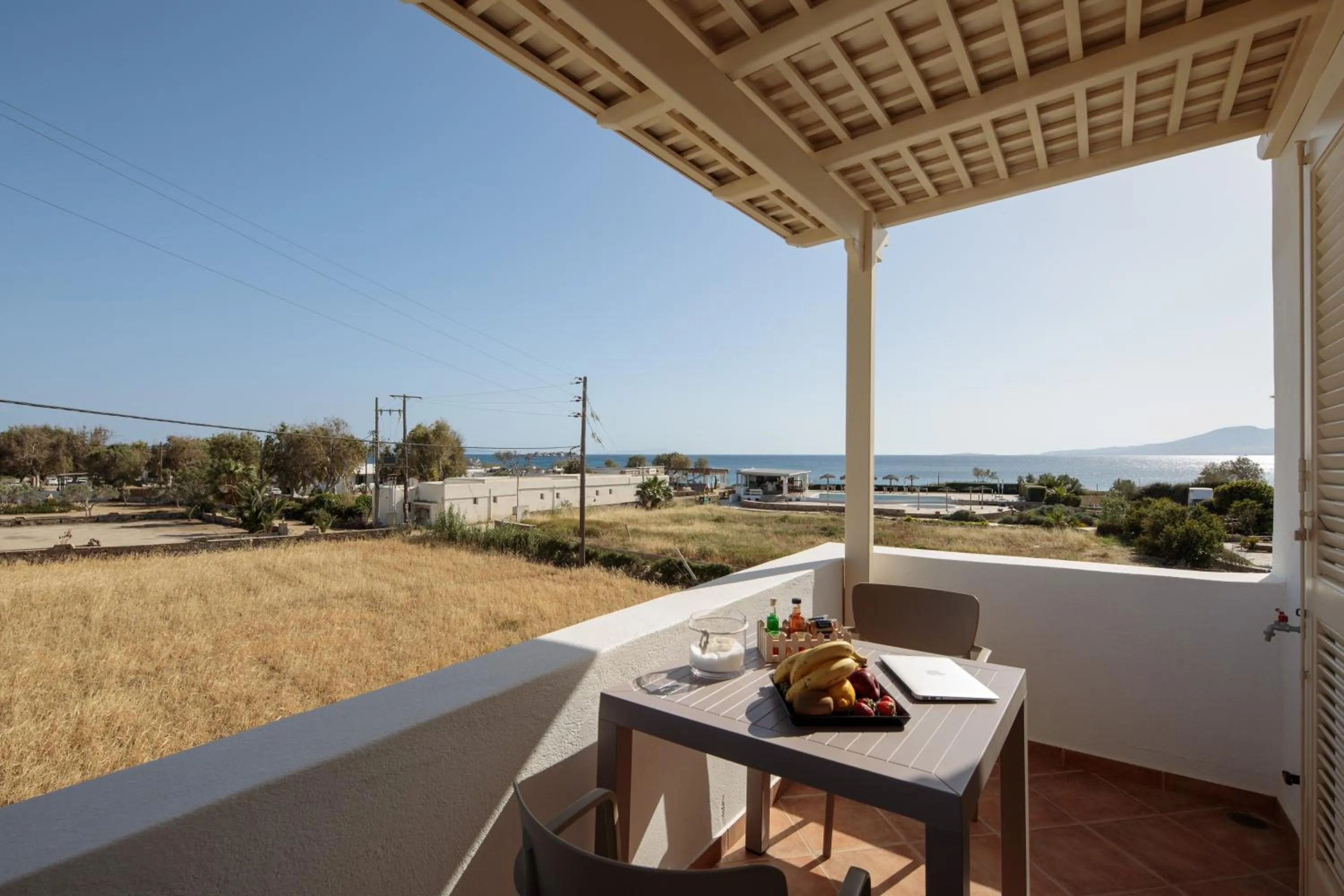 Balcony/Terrace in Maria's Rooms & Studios