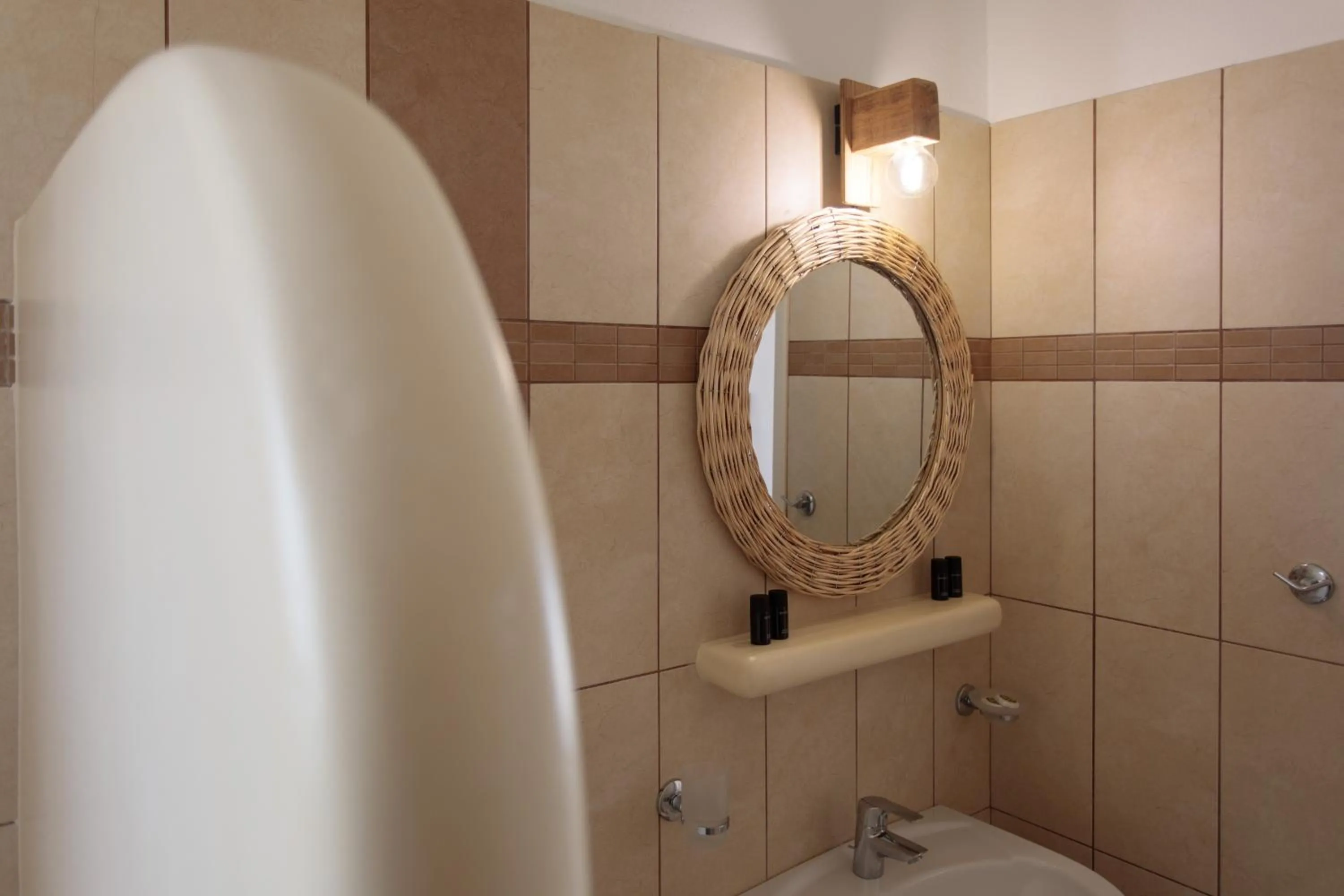 Bathroom in Maria's Rooms & Studios