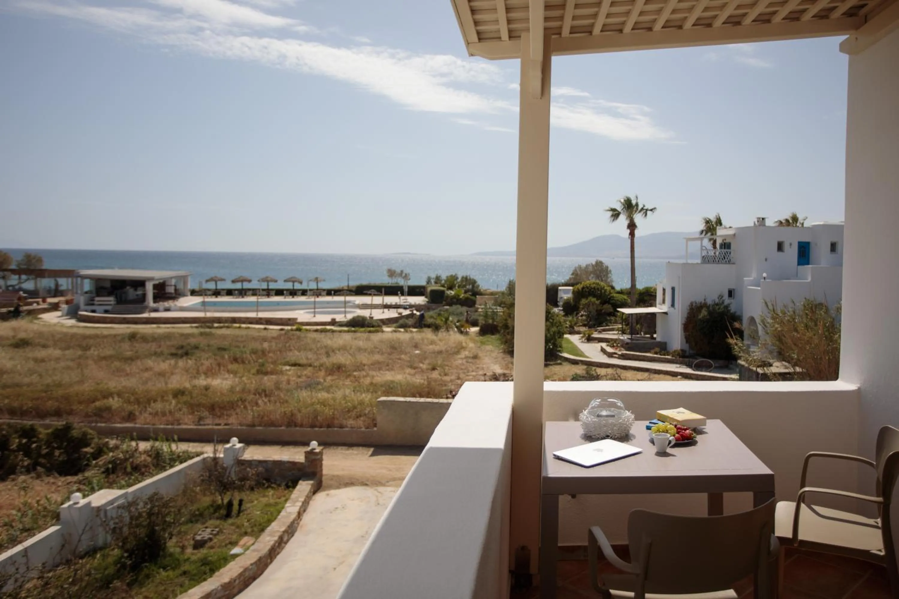 Balcony/Terrace in Maria's Rooms & Studios