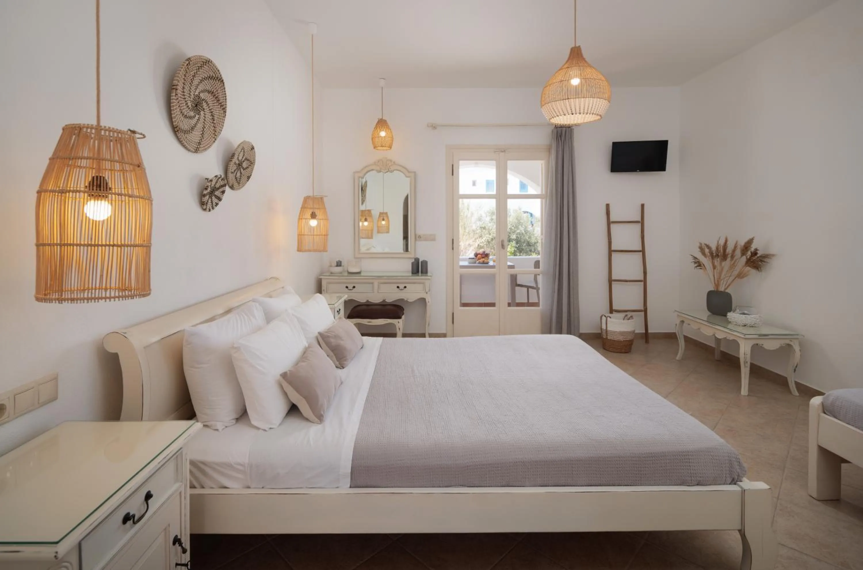 Bedroom, Bed in Maria's Rooms & Studios