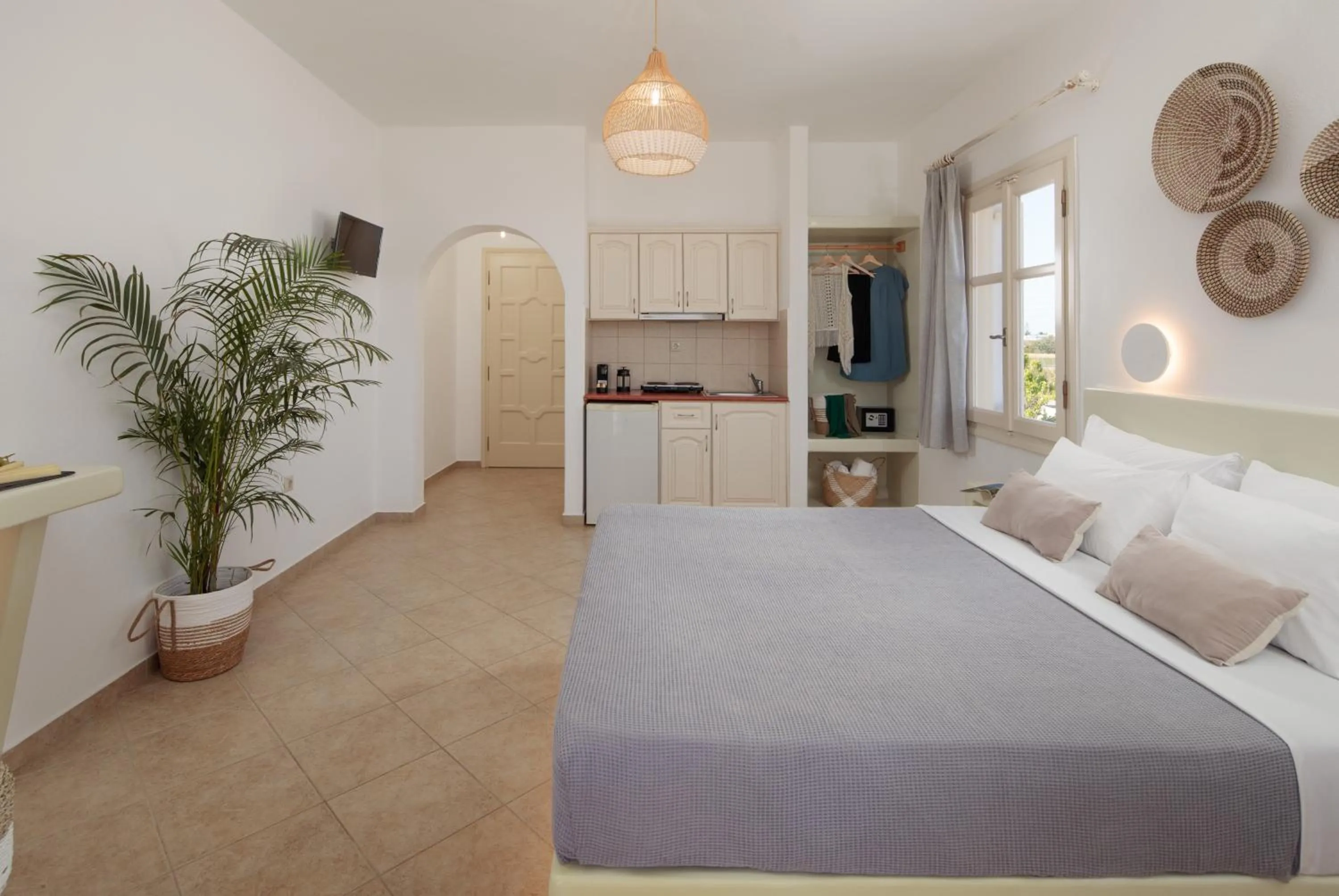 Bedroom, Bed in Maria's Rooms & Studios
