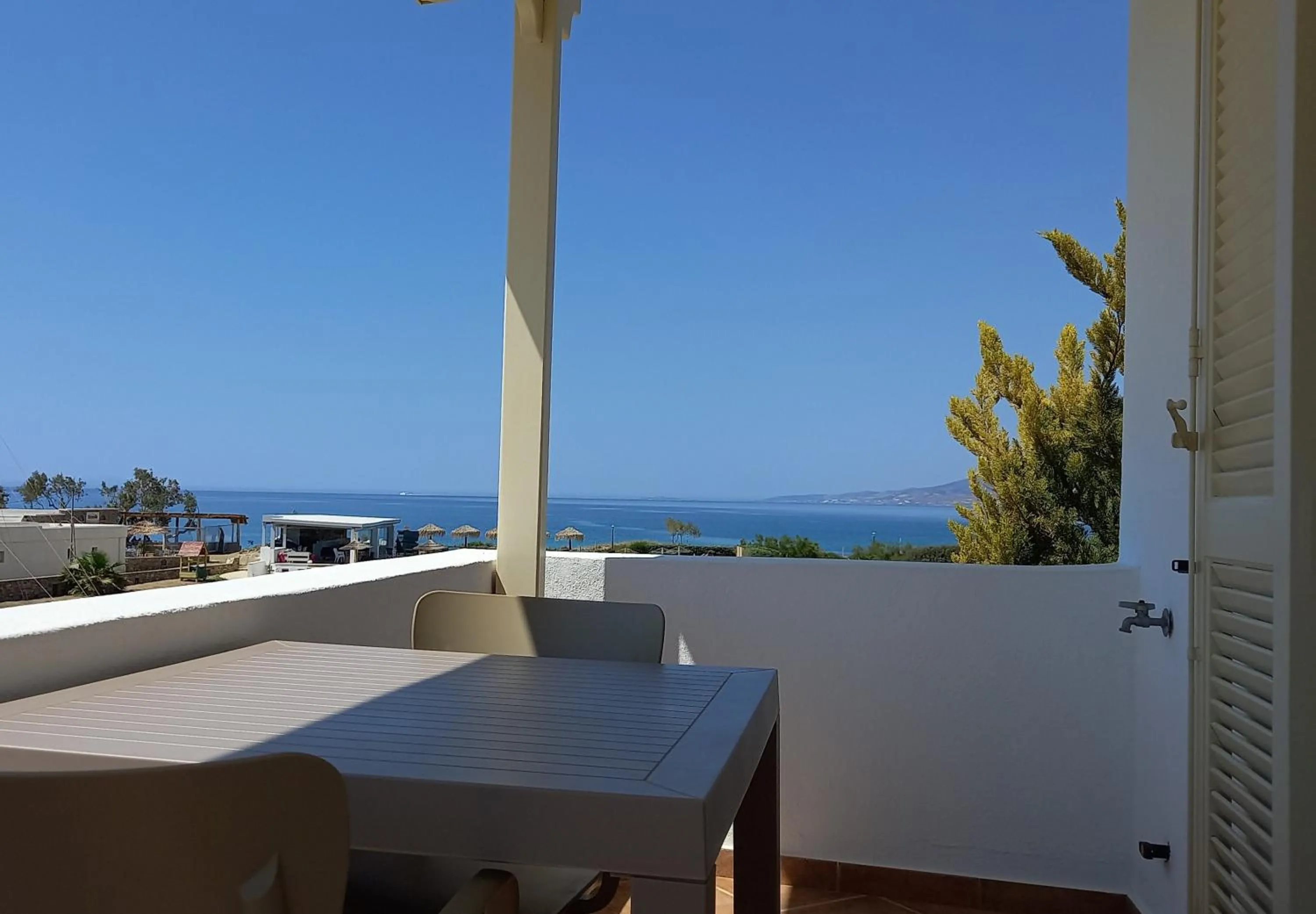 Sea view in Maria's Rooms & Studios
