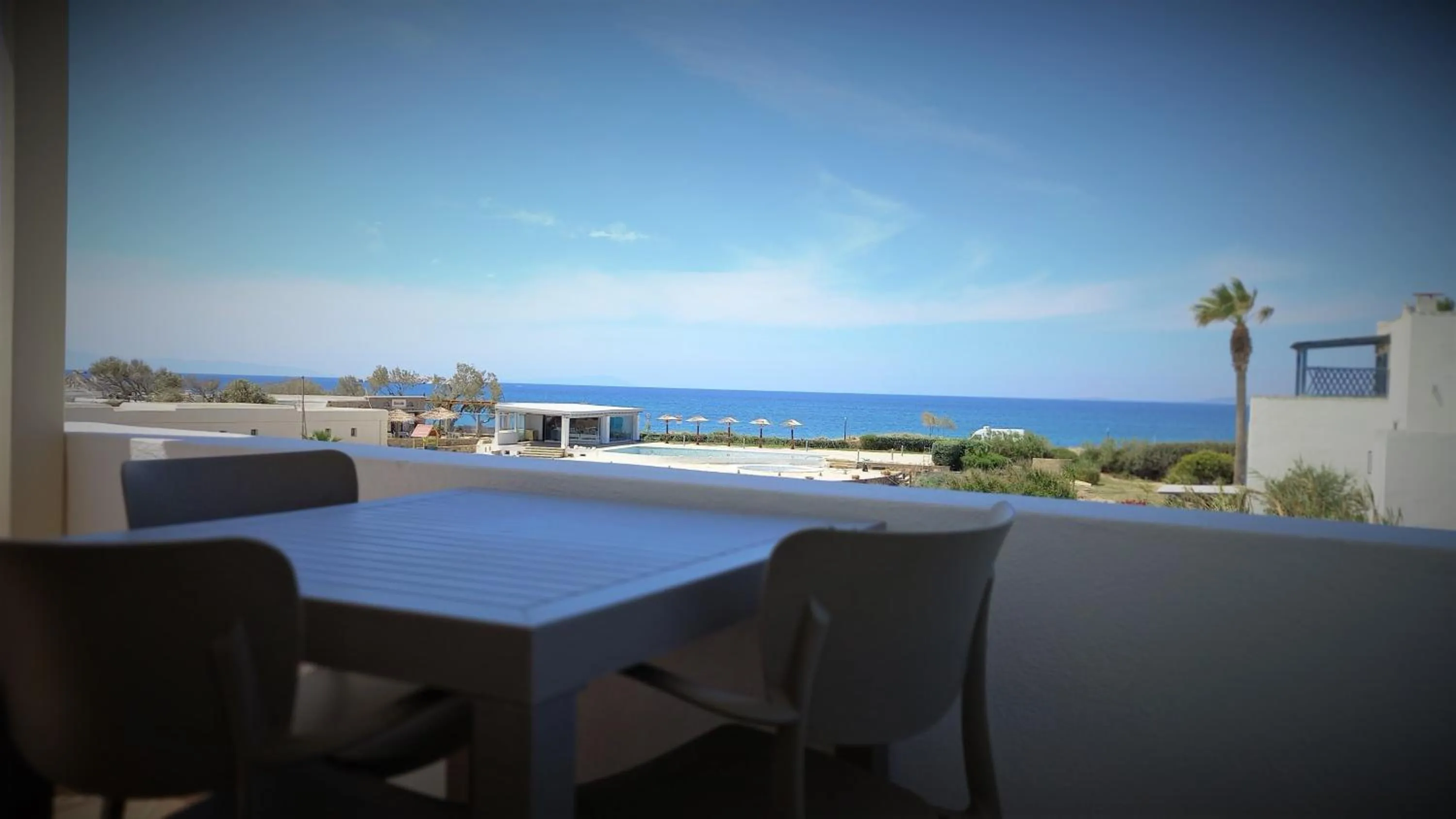 Sea view in Maria's Rooms & Studios