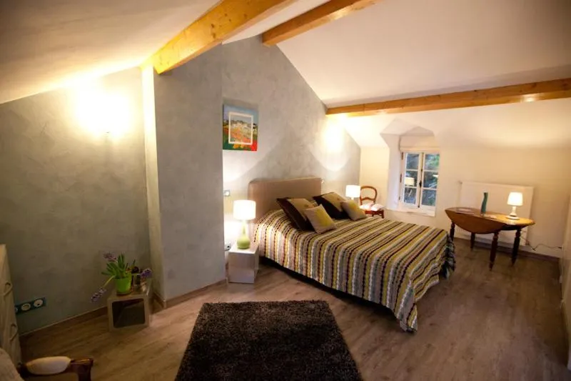 Bed in Manoir d'Orbé