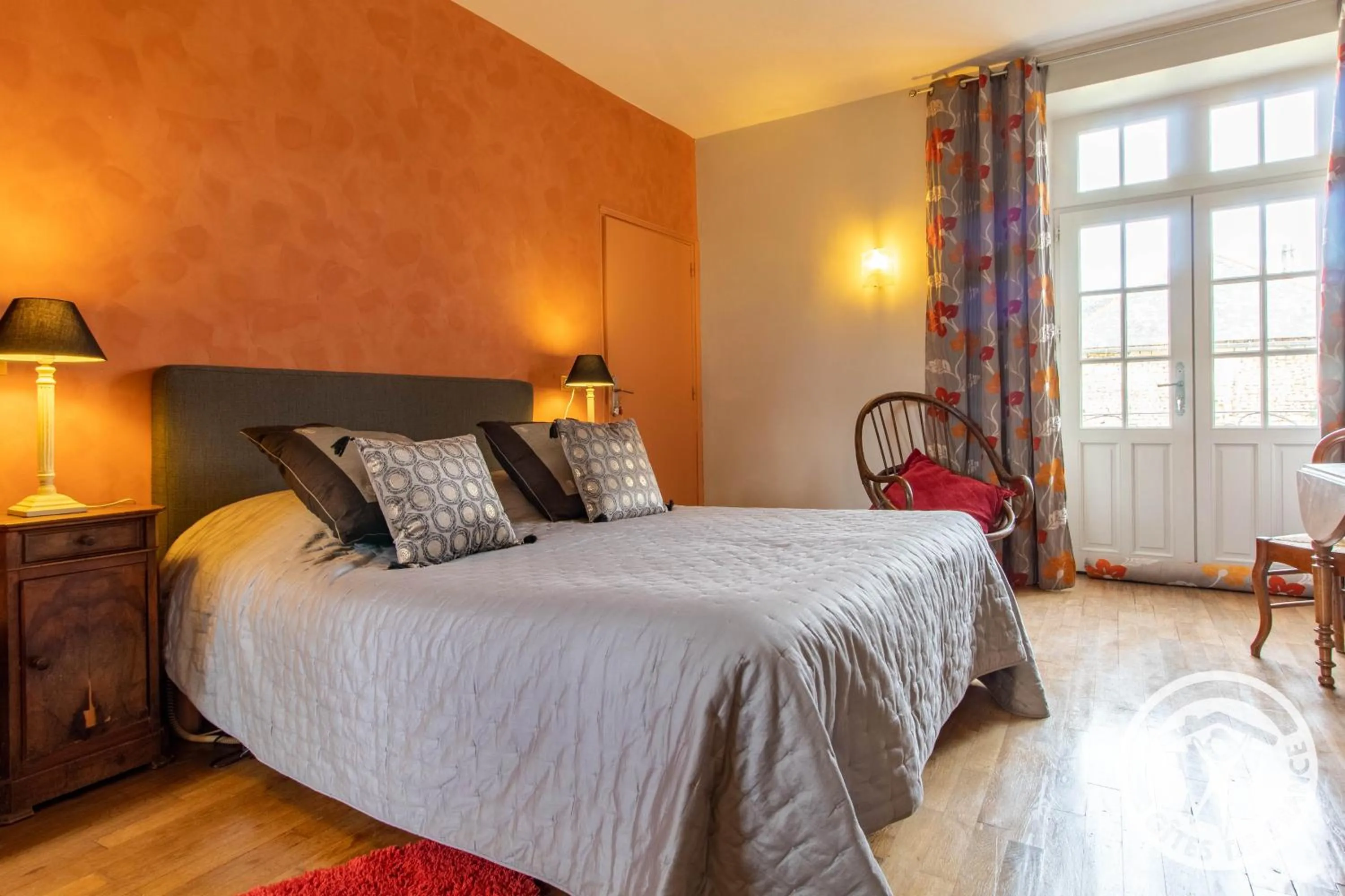 Bed in Manoir d'Orbé