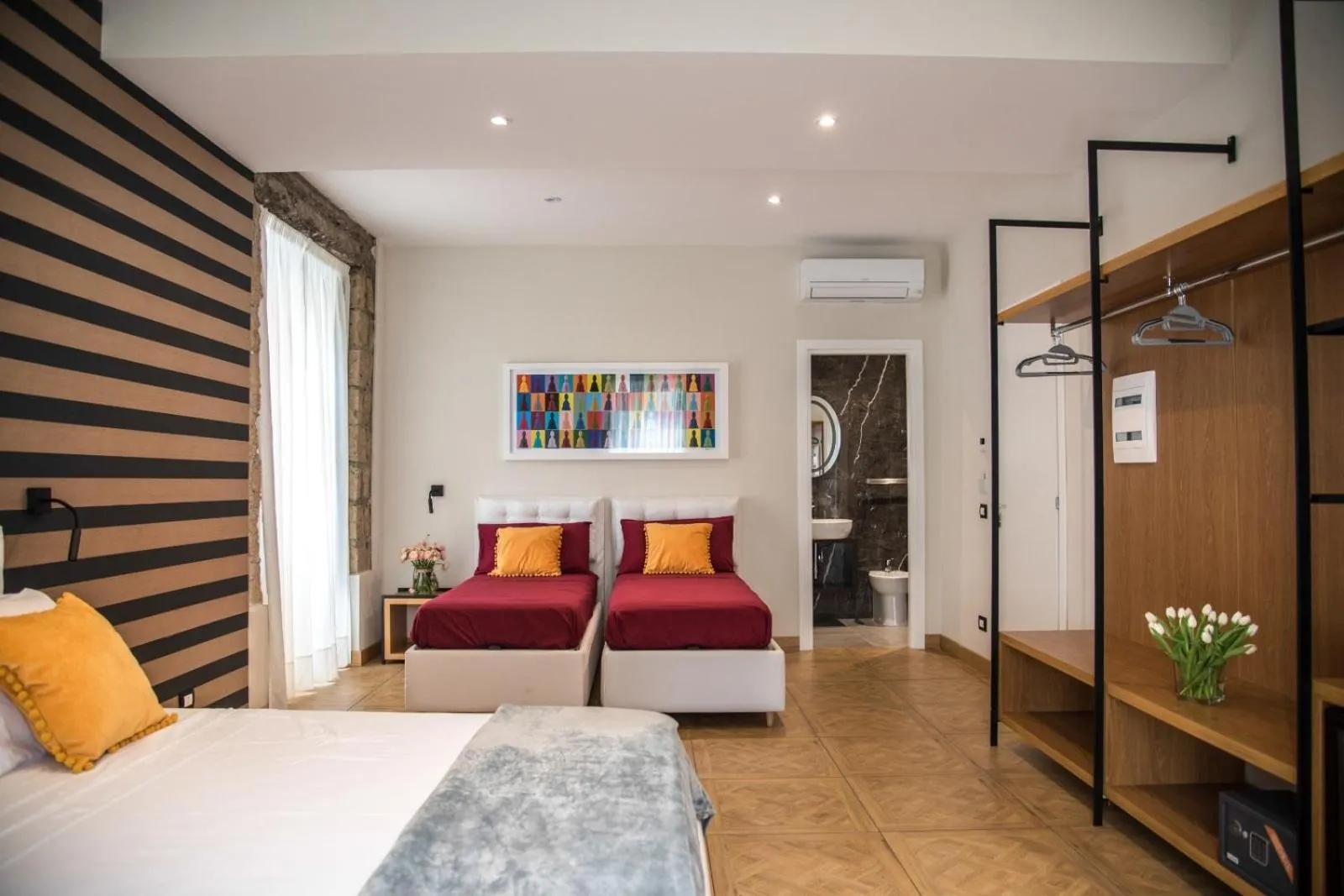 Bed in Kbirr Charming House