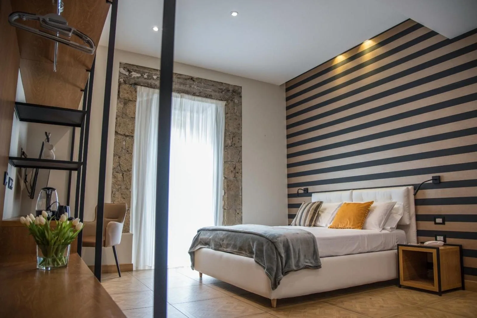 Bed in Kbirr Charming House