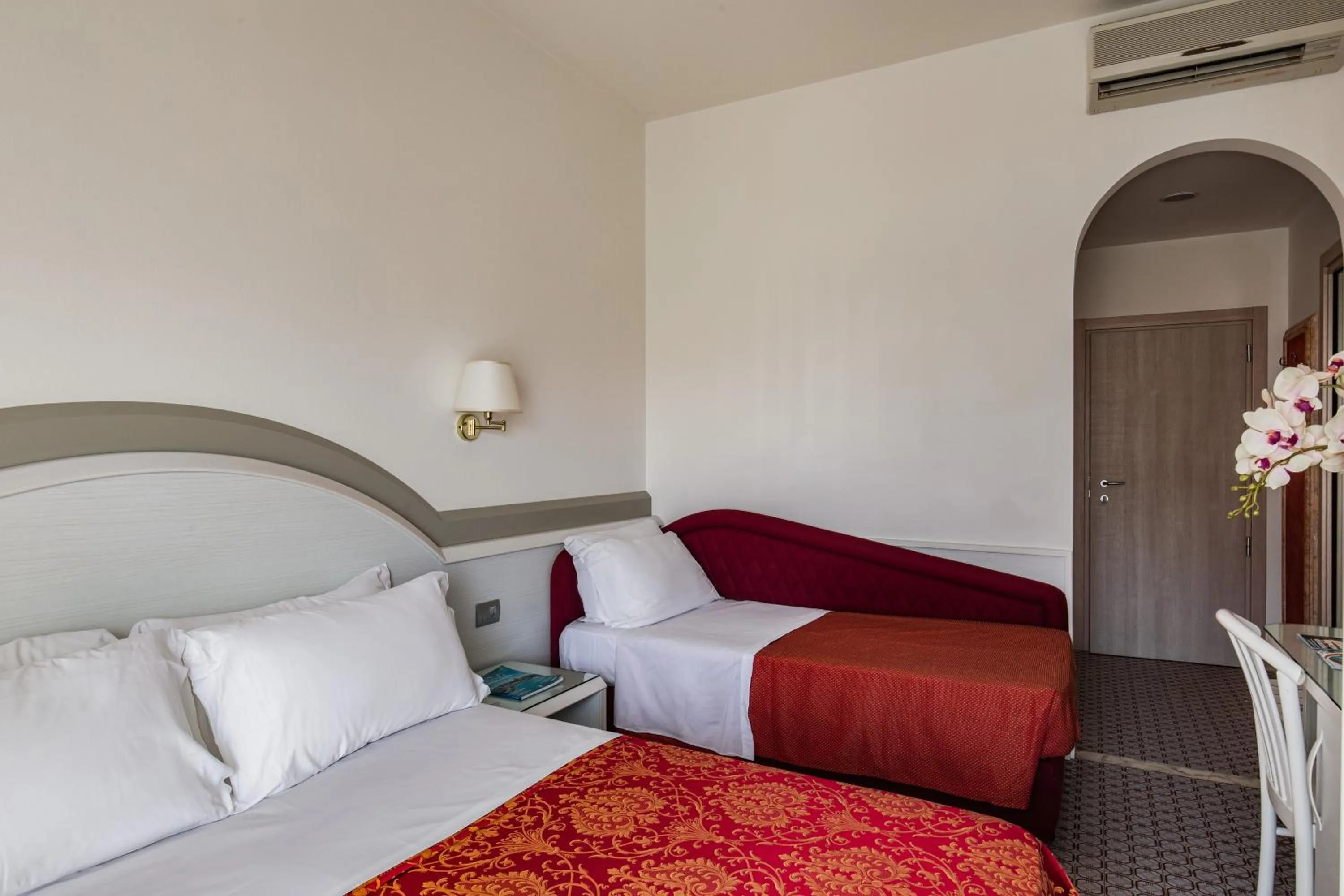 Bed in Hotel Caravelle