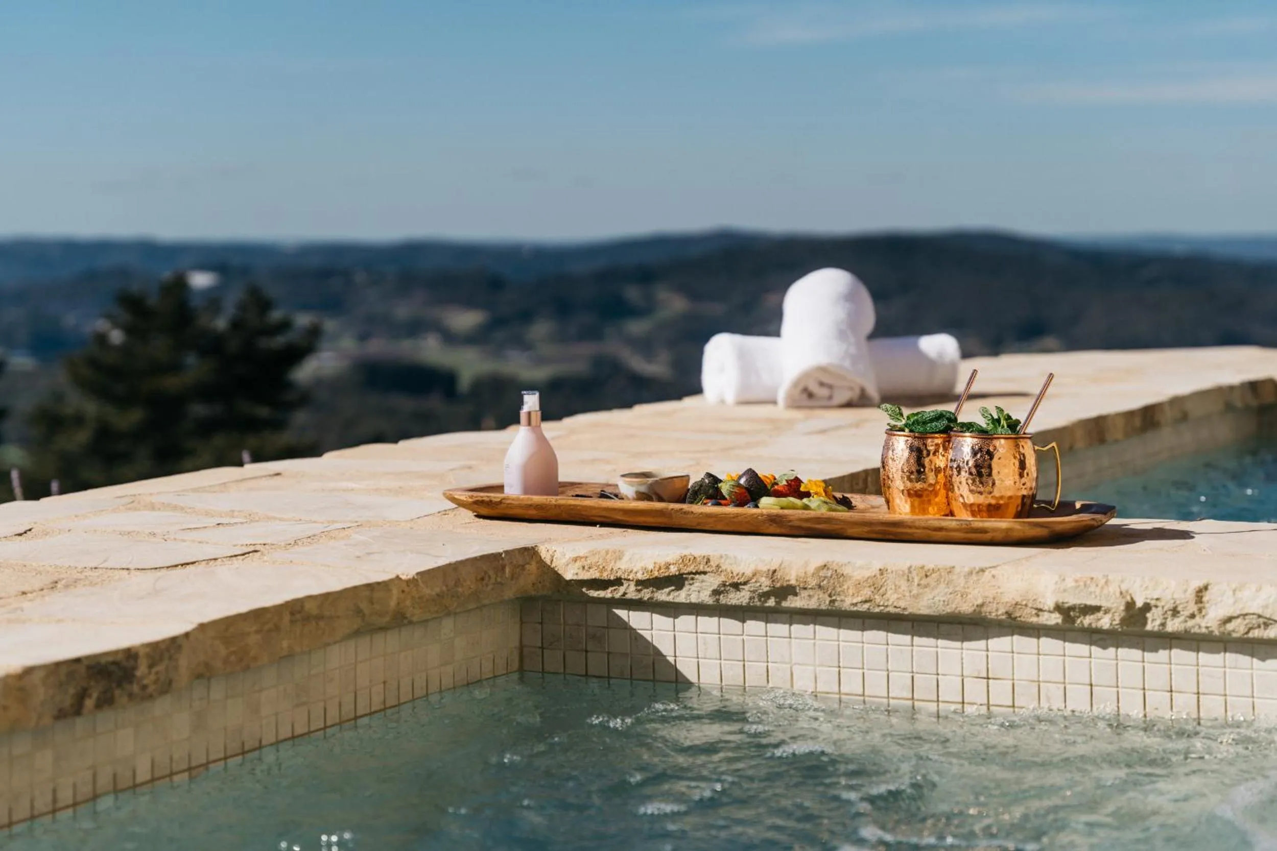 Swimming pool in Sequoia Lodge