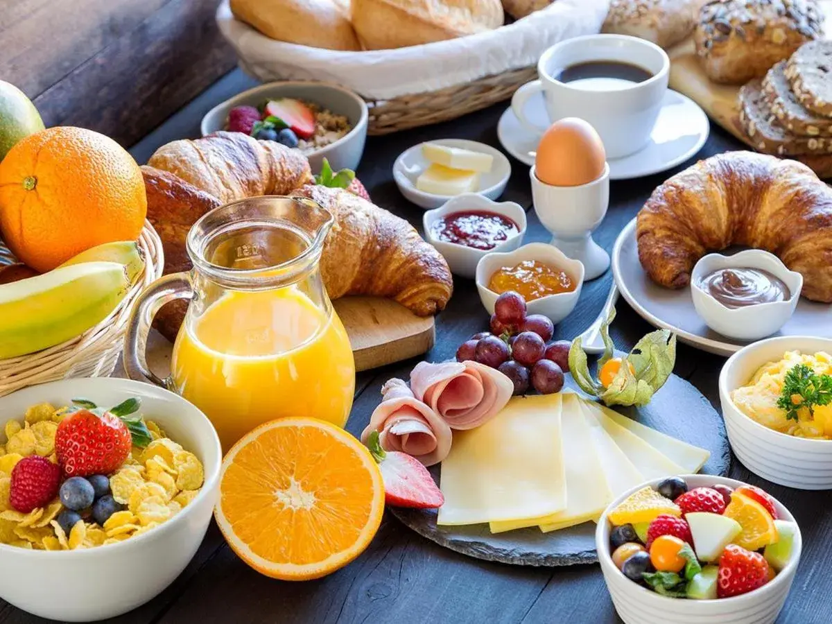 Continental breakfast, Breakfast in Hotel Ambasciatori