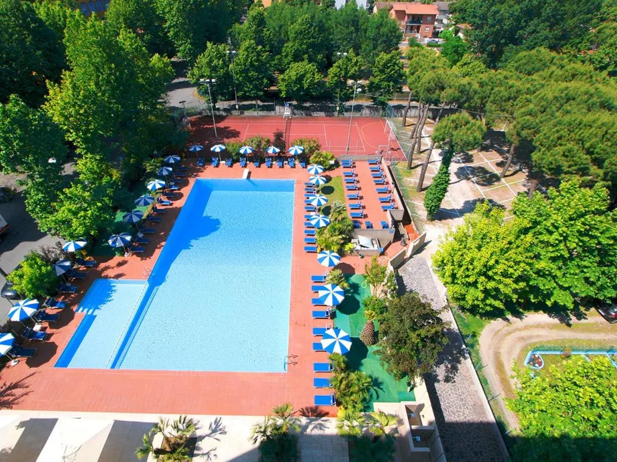 Natural landscape, Pool View in Hotel Ambasciatori