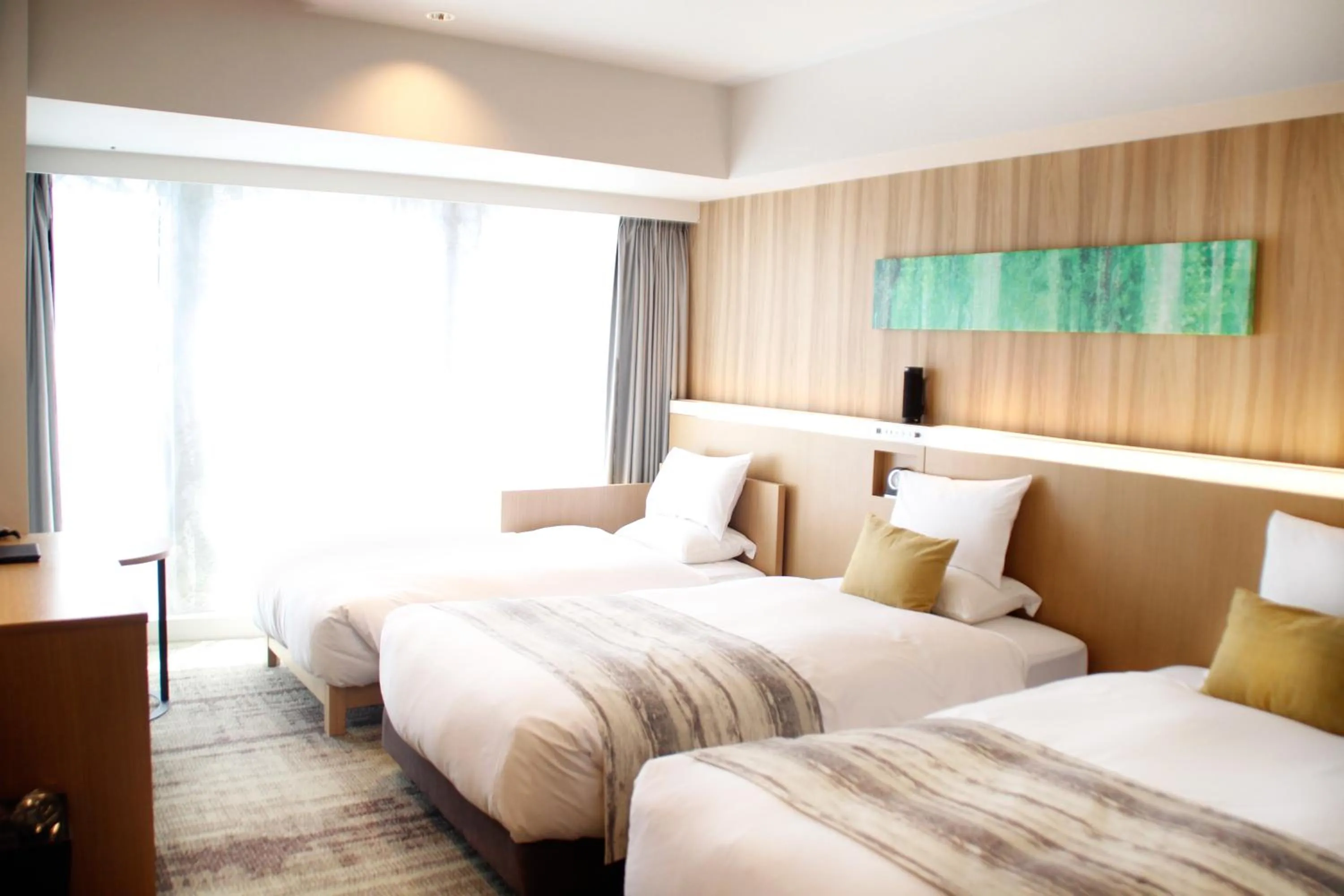 Photo of the whole room, Bed in Hotel GrandBach Sendai