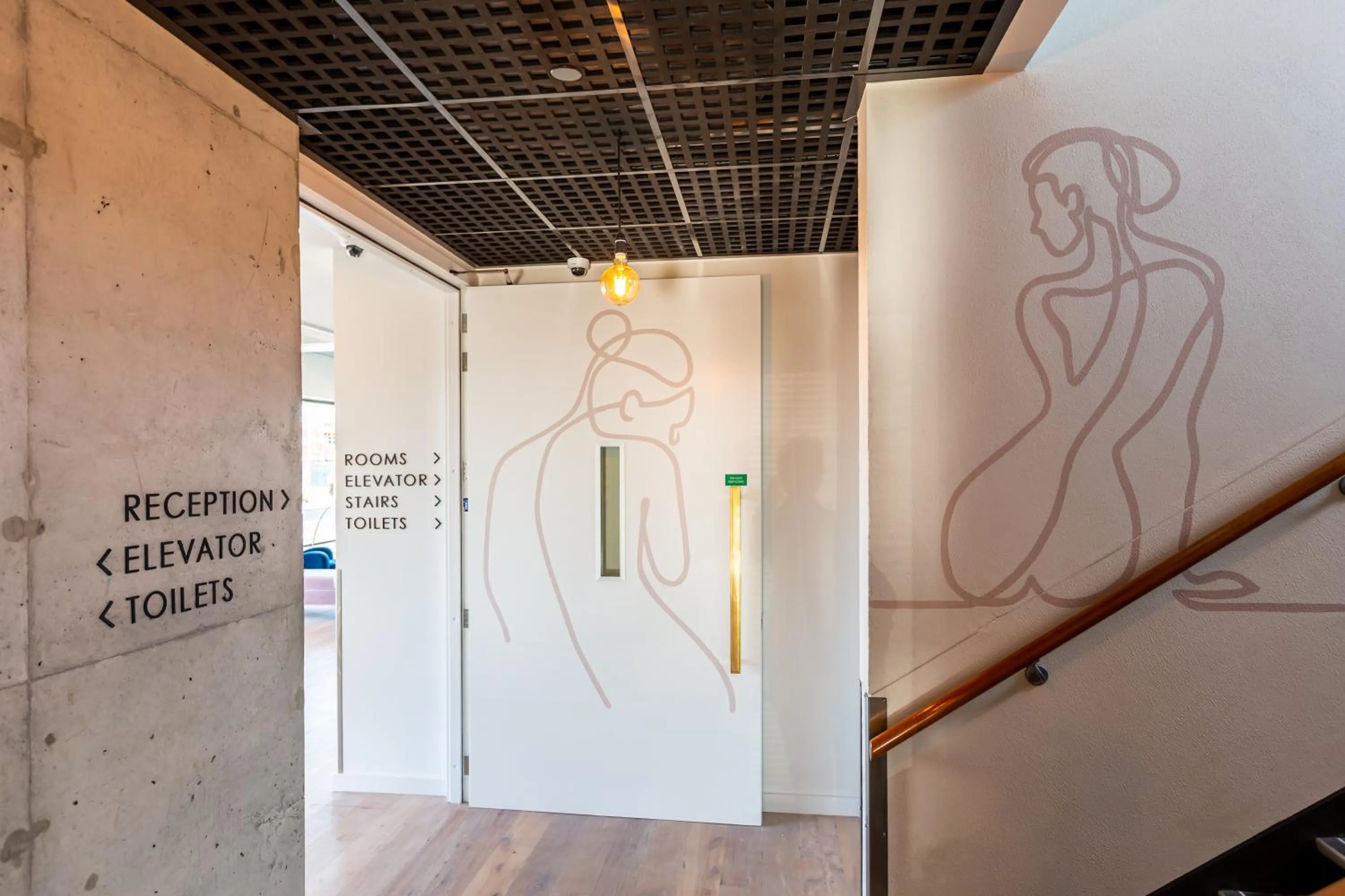 Area and facilities in The Muse Christchurch Art Hotel