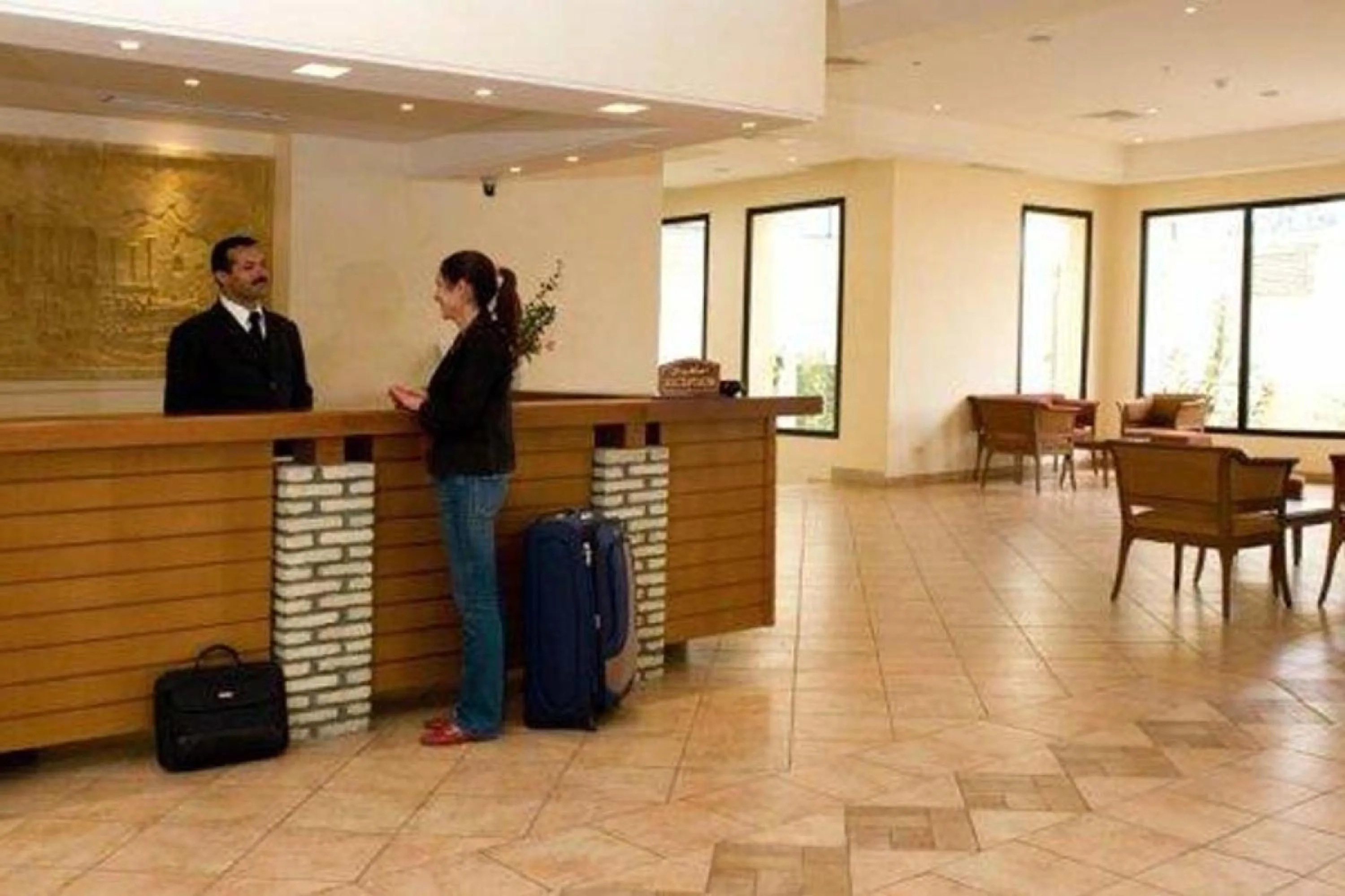 People in Sufetula Hotel