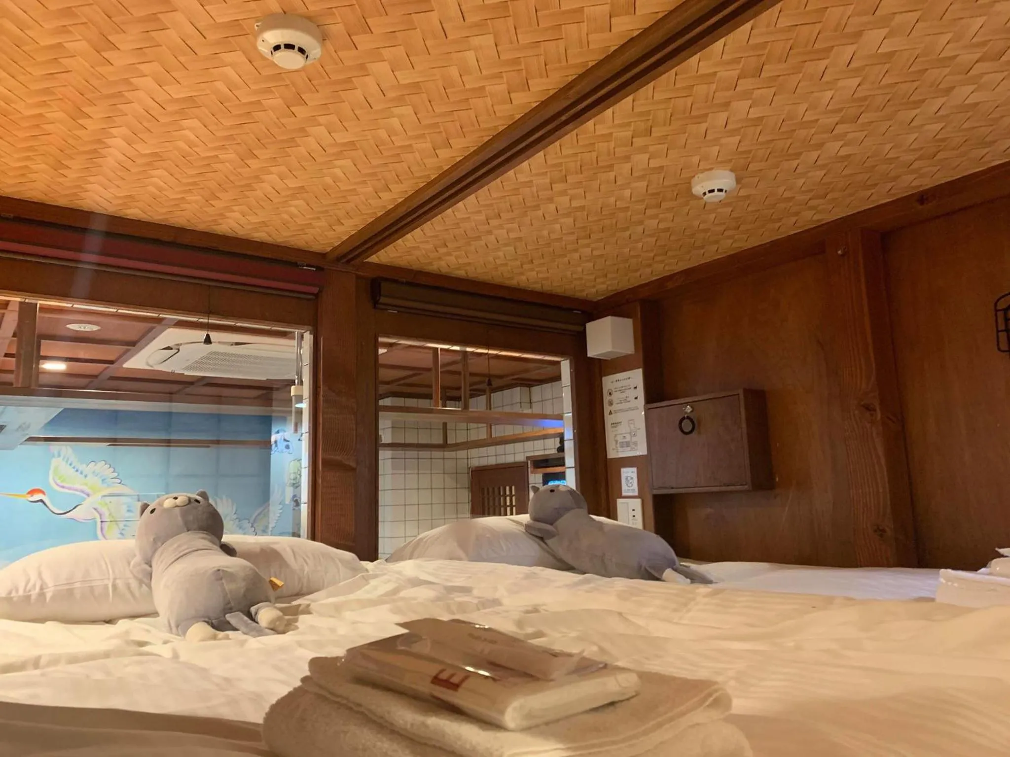 Bed in Cat Spa & Cat Ryokan by Neco Republic Osaka