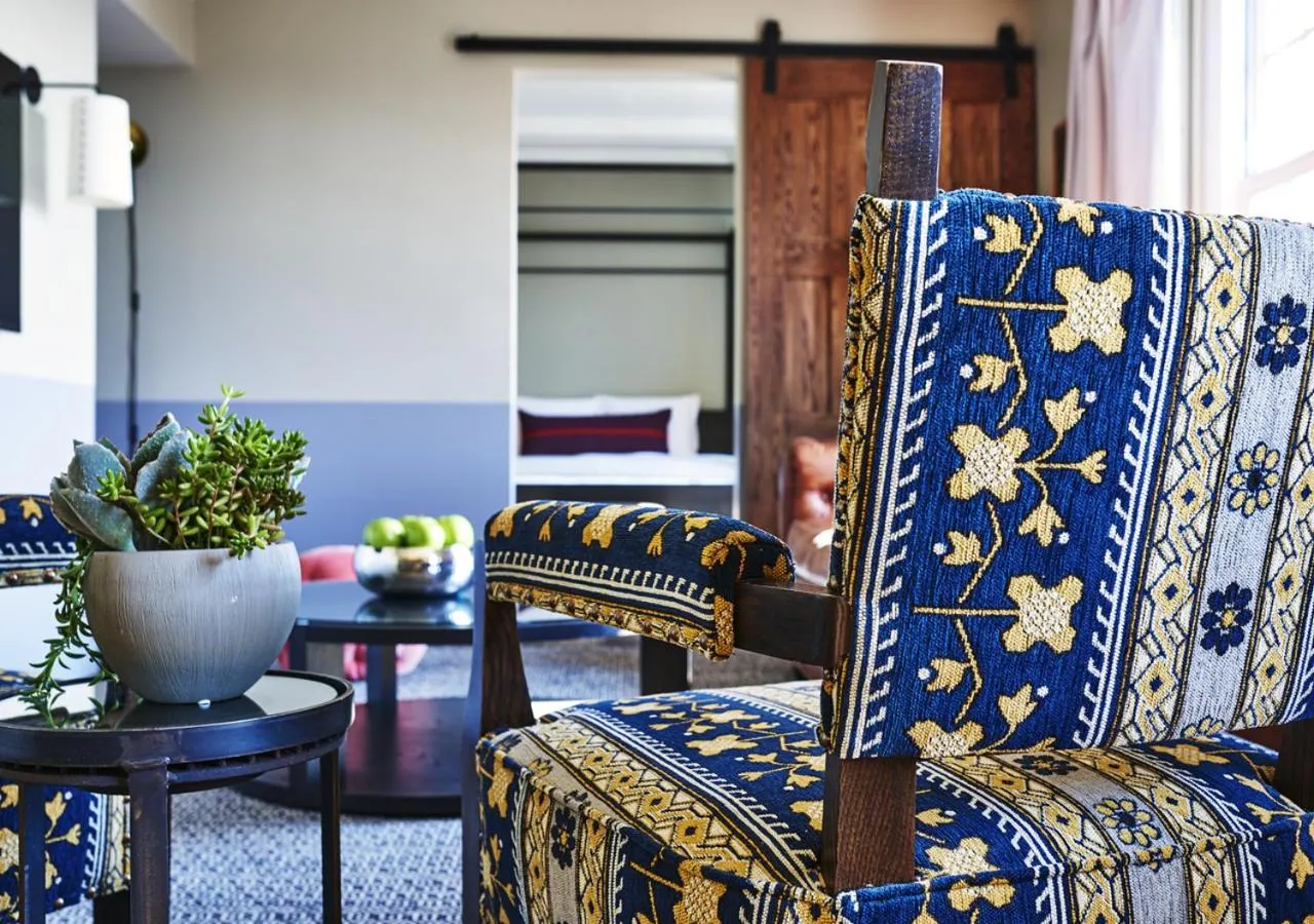 Seating area in The Hollywood Roosevelt