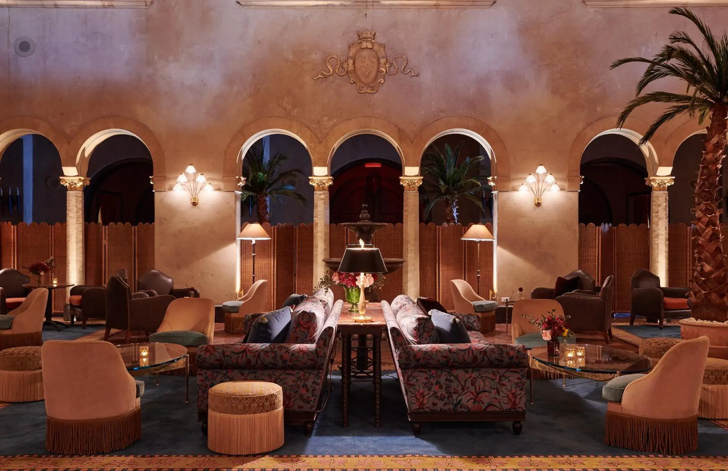 Lobby or reception in The Hollywood Roosevelt Lobby or reception in The Hollywood Roosevelt