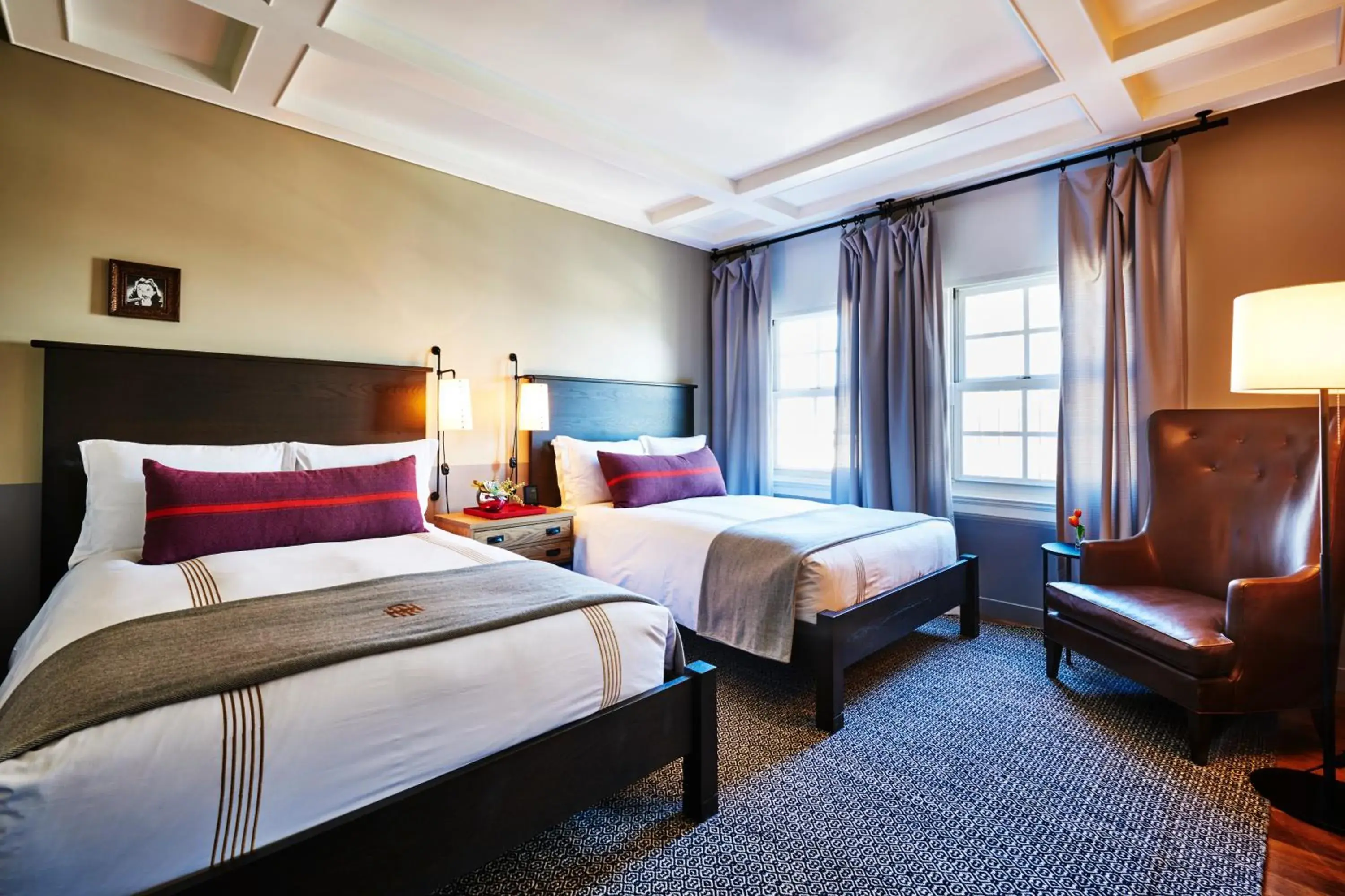 Bed in The Hollywood Roosevelt Bed in The Hollywood Roosevelt