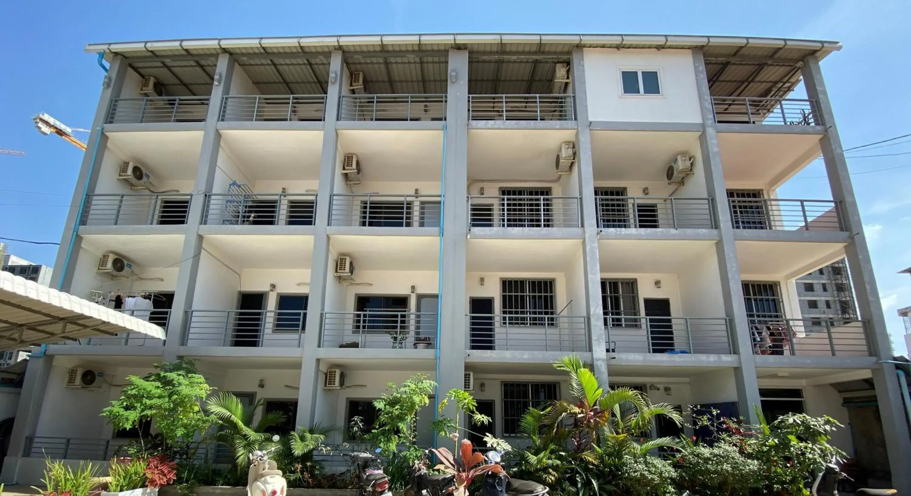 Property building in Sevenstars Hostel Property building in Sevenstars Hostel