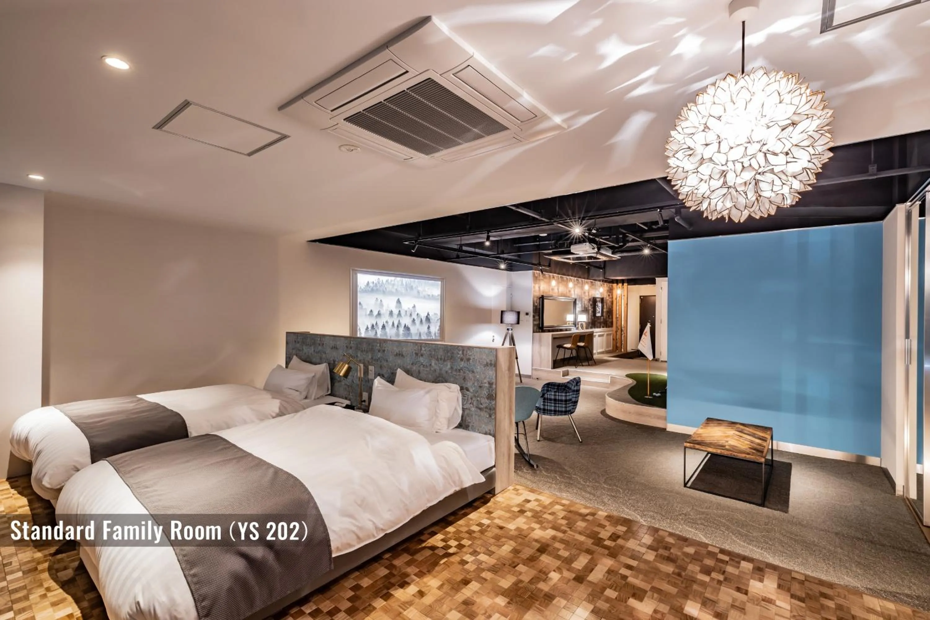 Bedroom, Bed in ビル泊 -Birupaku Decentralized Hotel-