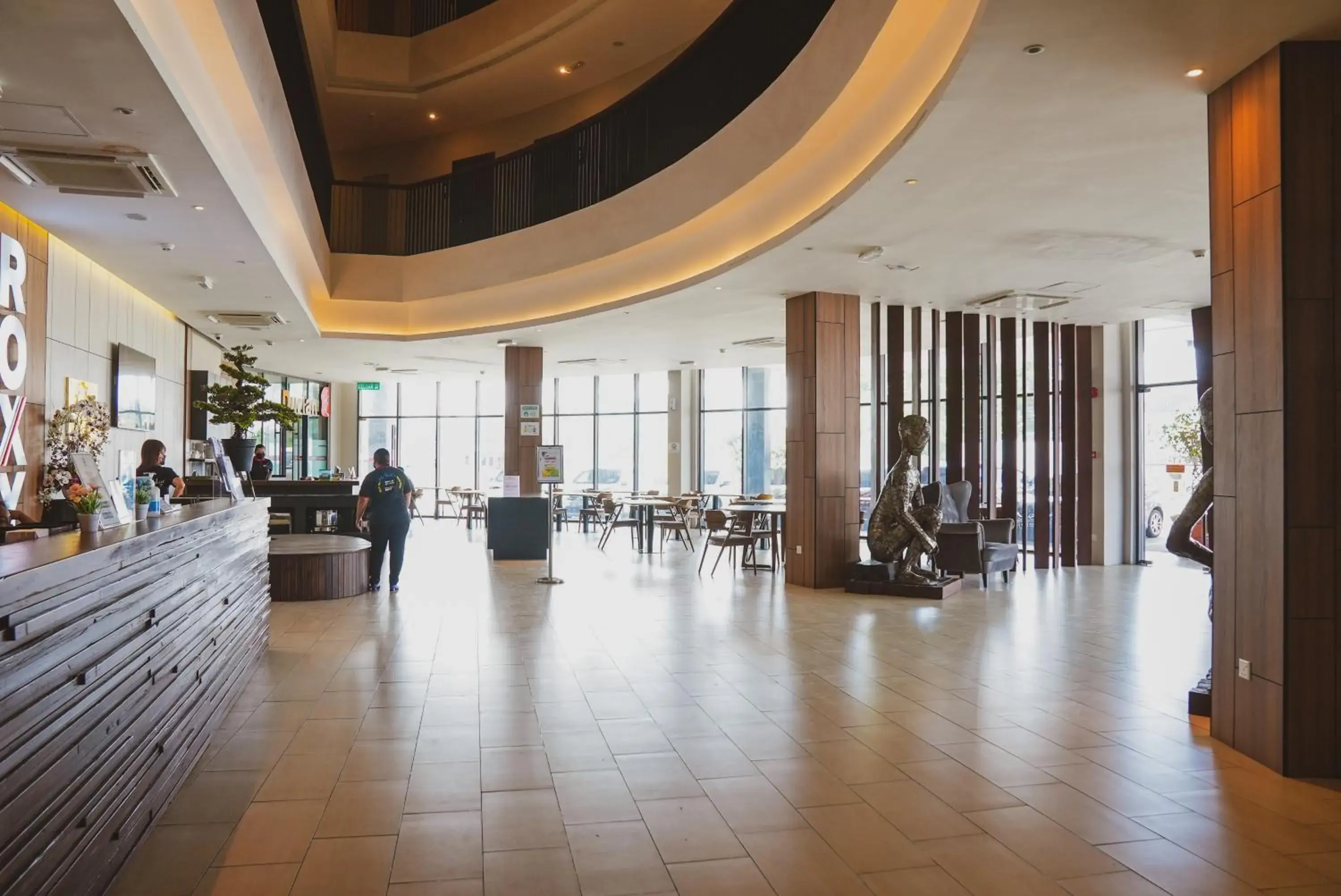 Lobby or reception in Roxy Hotel Serian Lobby or reception in Roxy Hotel Serian