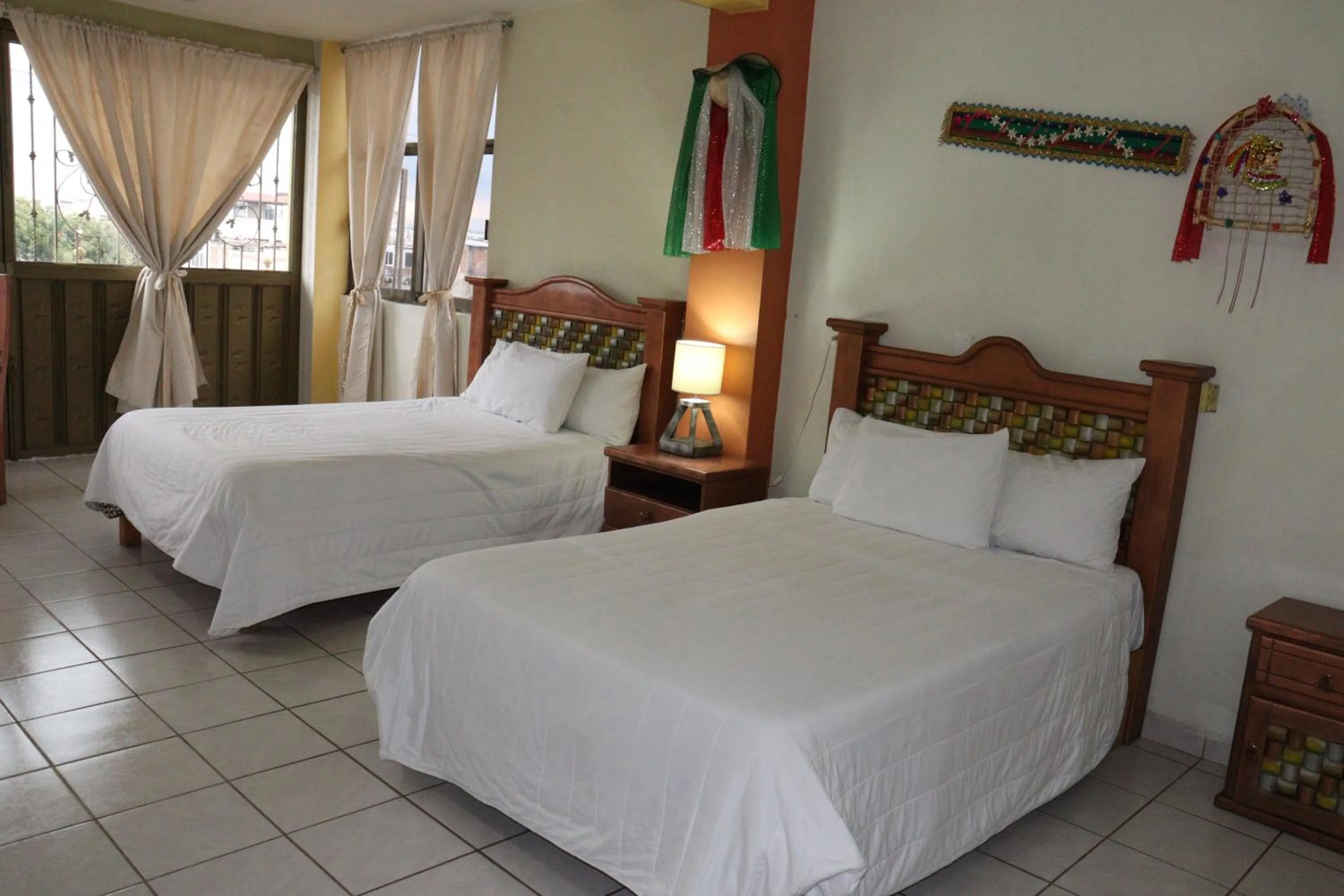 Bed in Hotel Carnaval