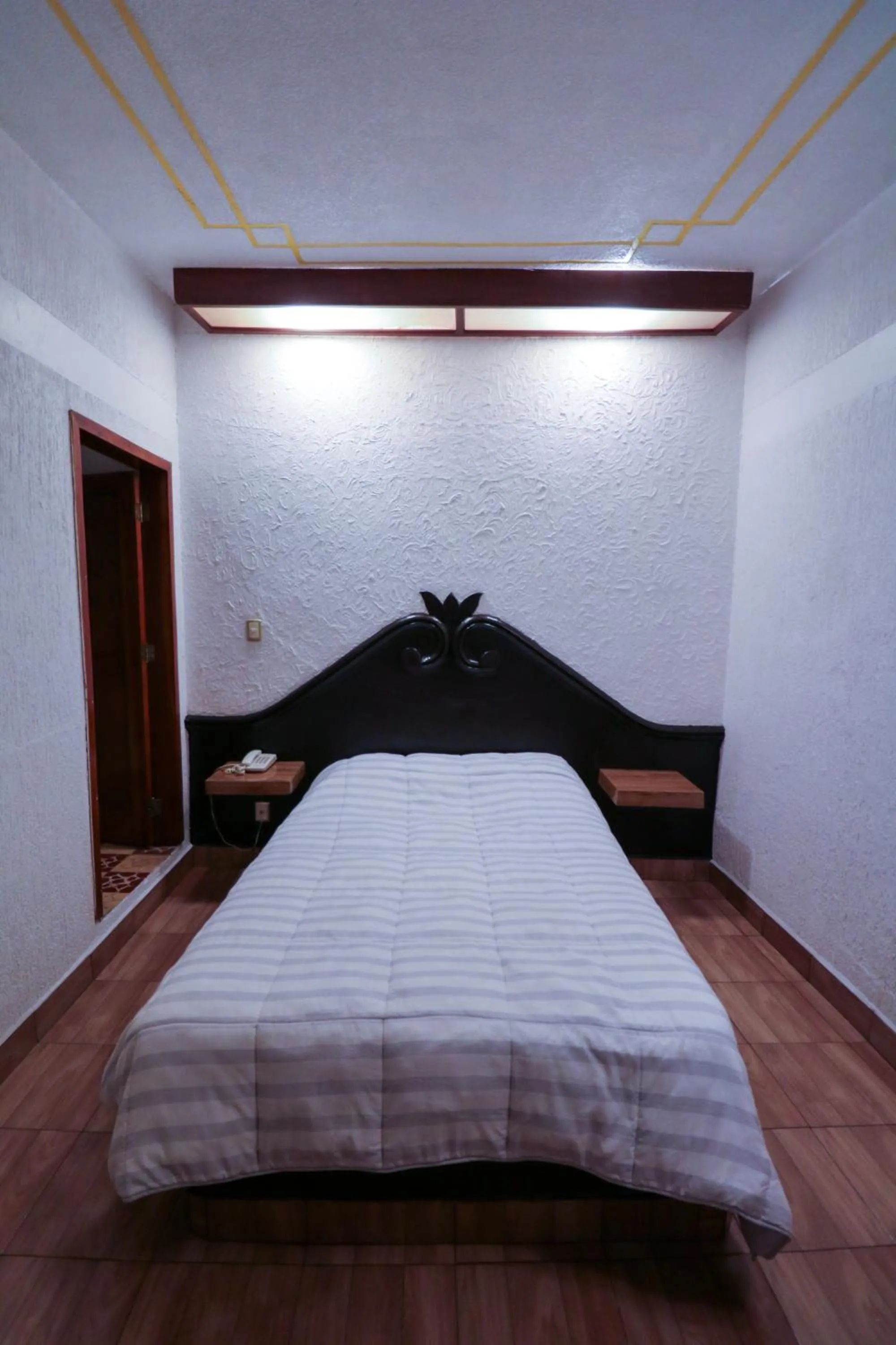 Bed in Hotel Central Teziutlan