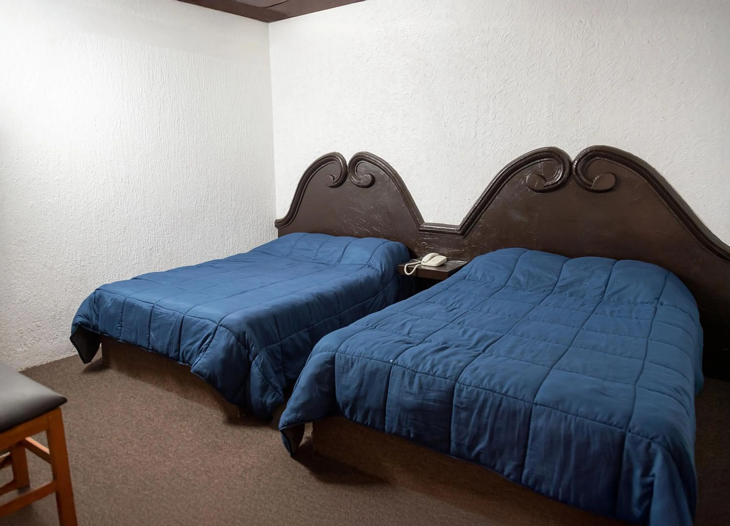 Bed in Hotel Central Teziutlan