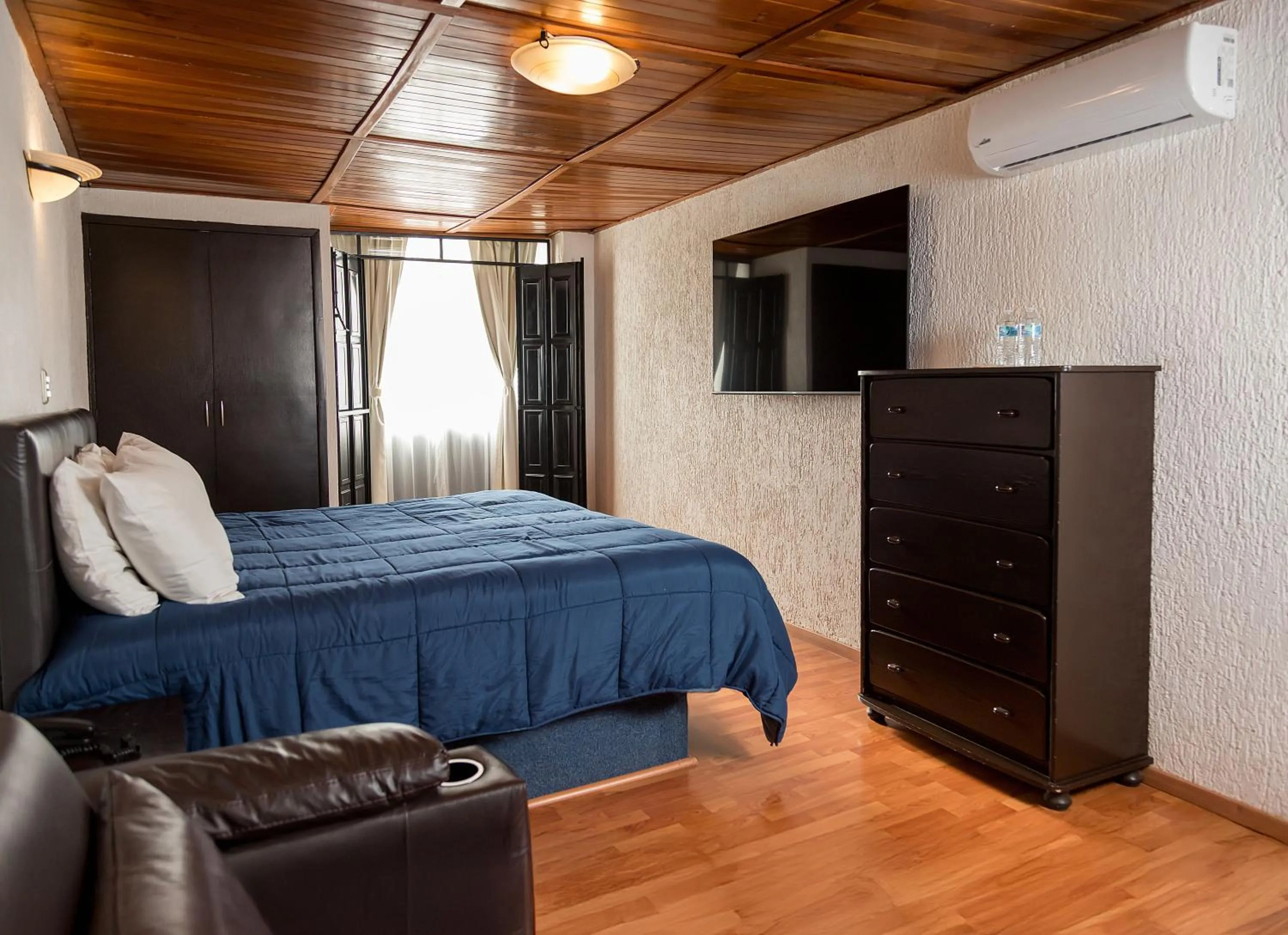 Bed in Hotel Central Teziutlan