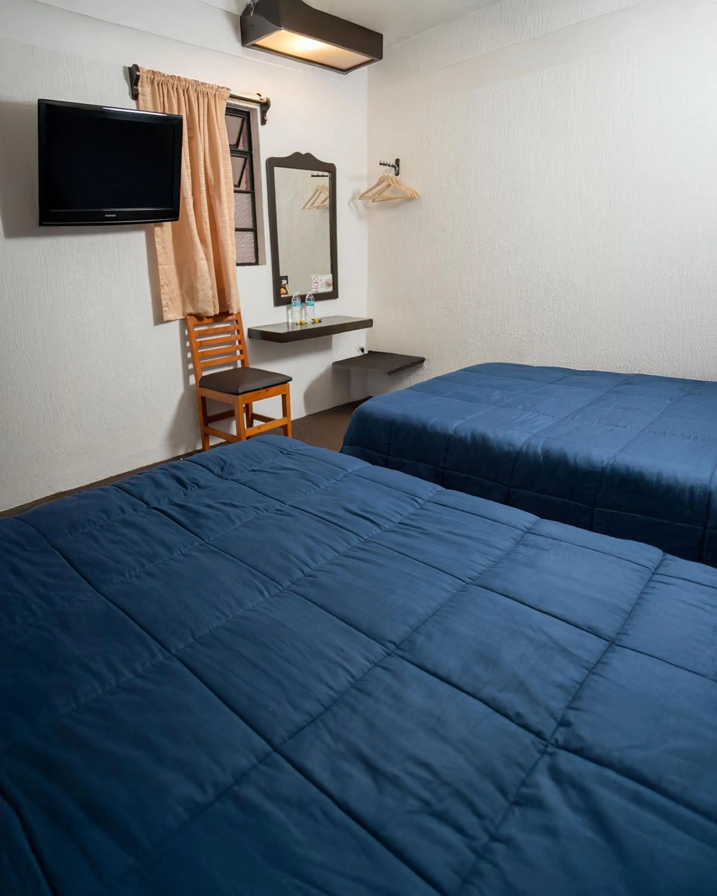 Bed in Hotel Central Teziutlan