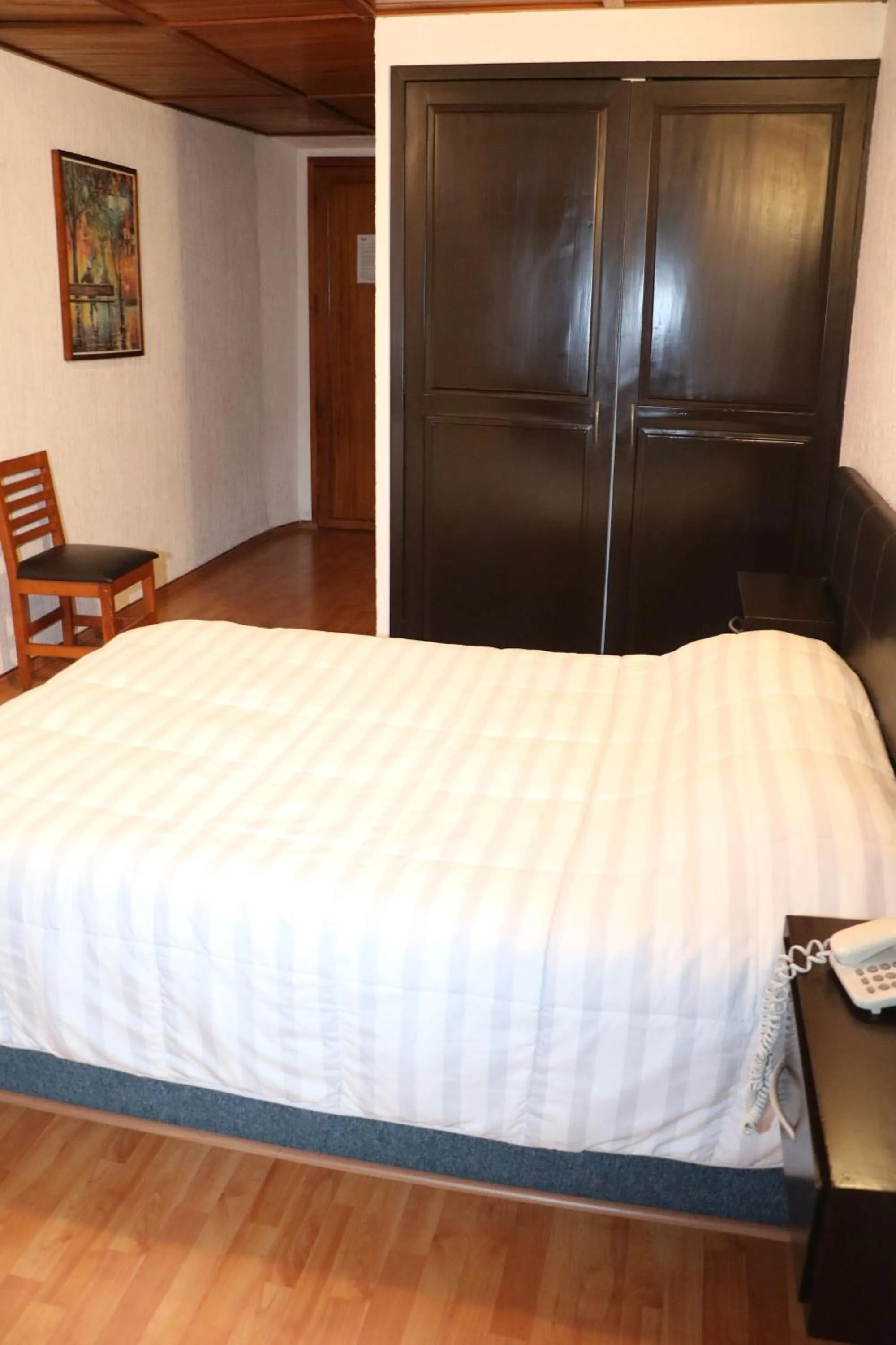 Bed in Hotel Central Teziutlan