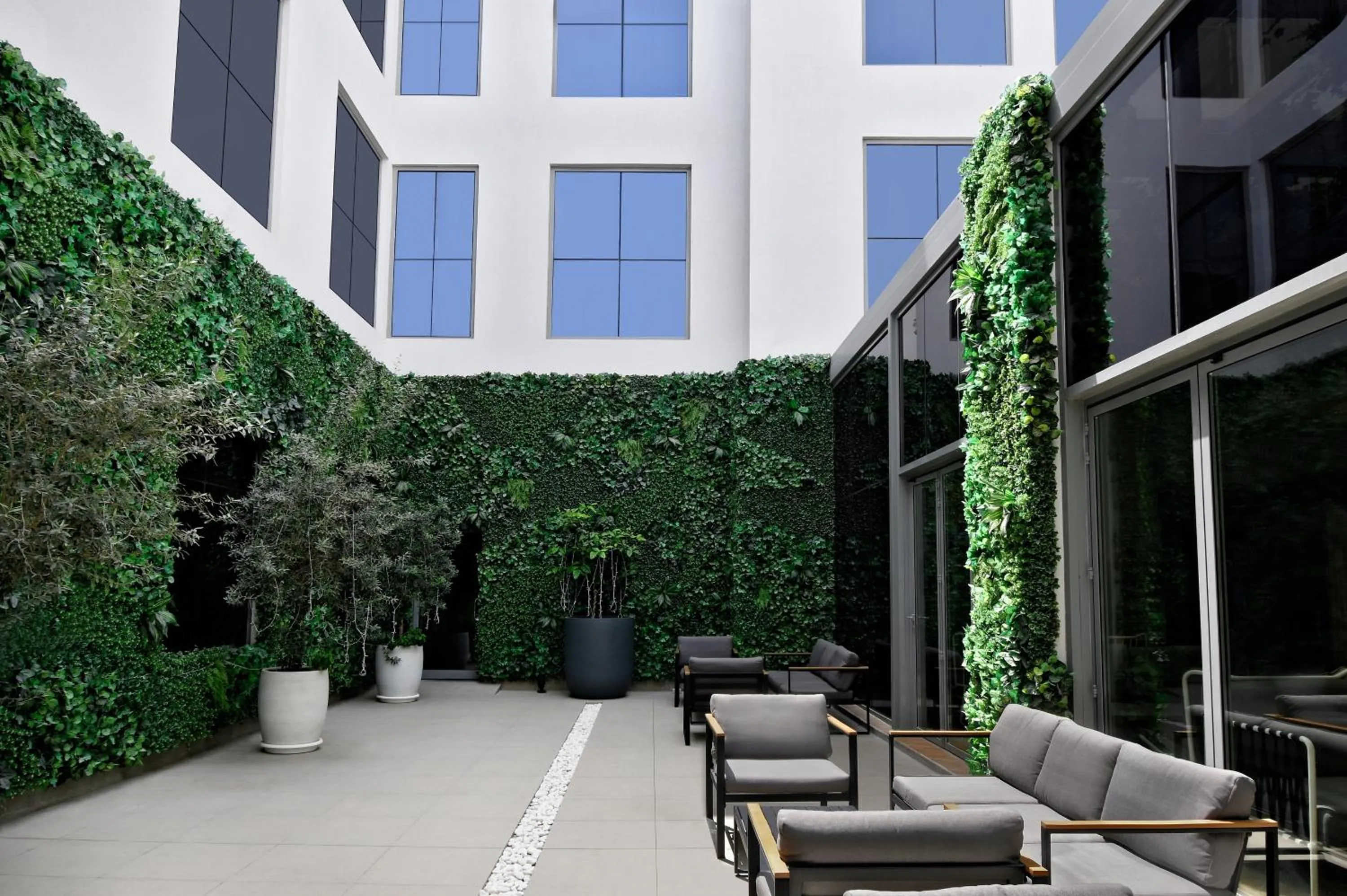 Garden in Lemon Tree Hotel, Jumeirah Dubai