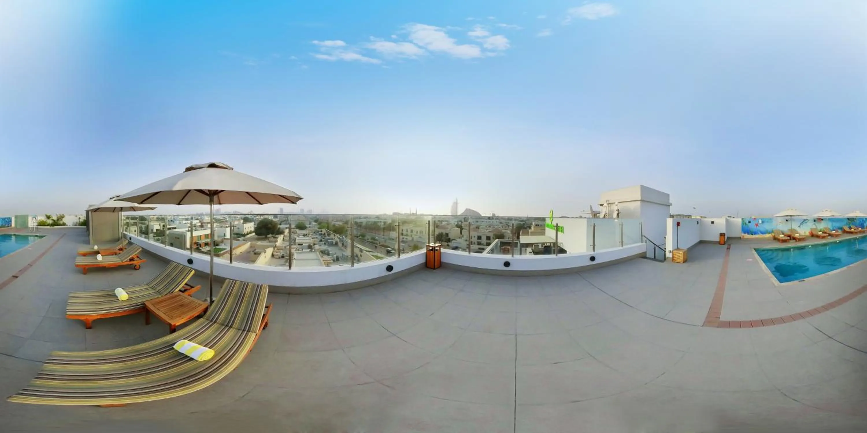 Swimming pool in Lemon Tree Hotel, Jumeirah Dubai