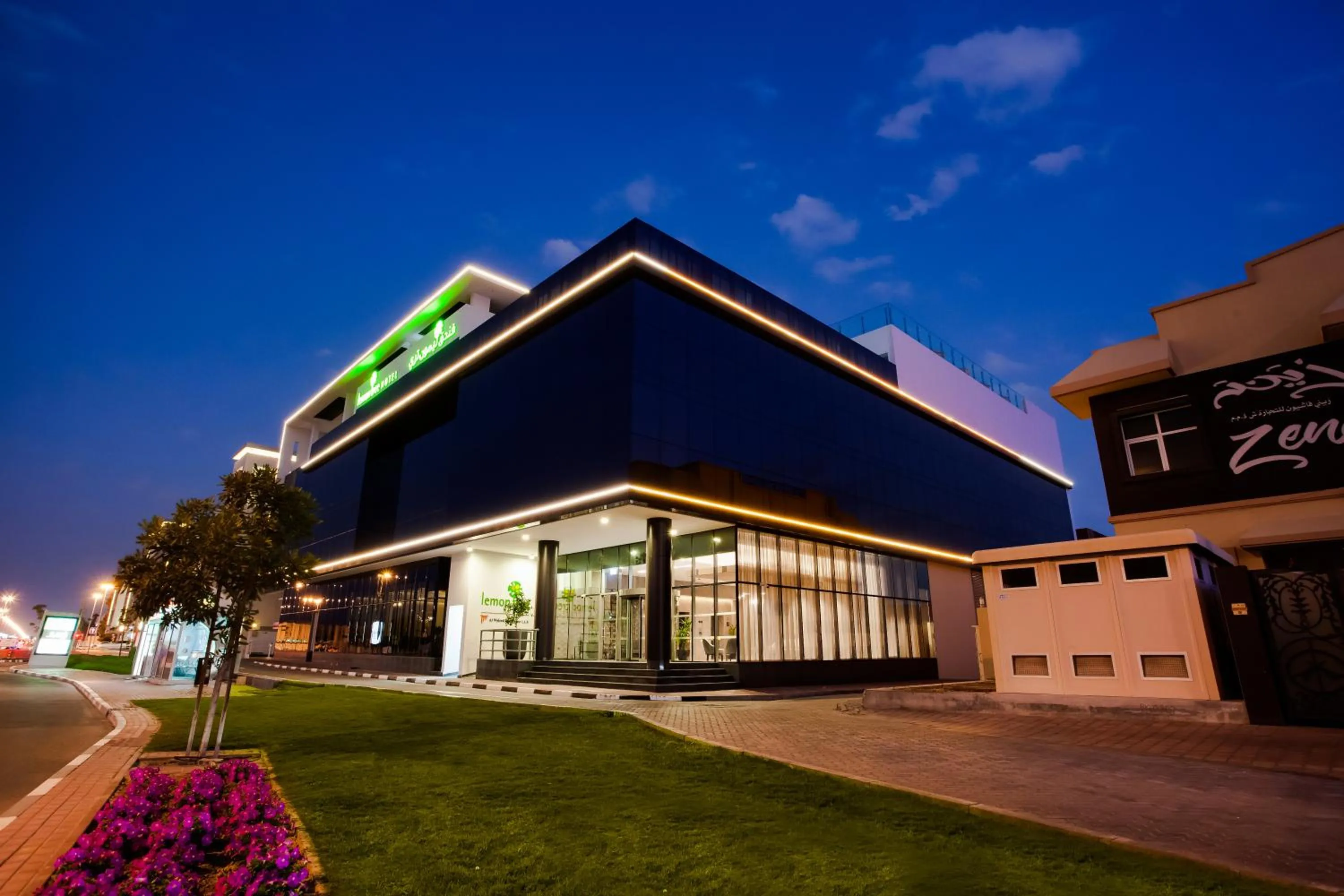 Property building in Lemon Tree Hotel, Jumeirah Dubai