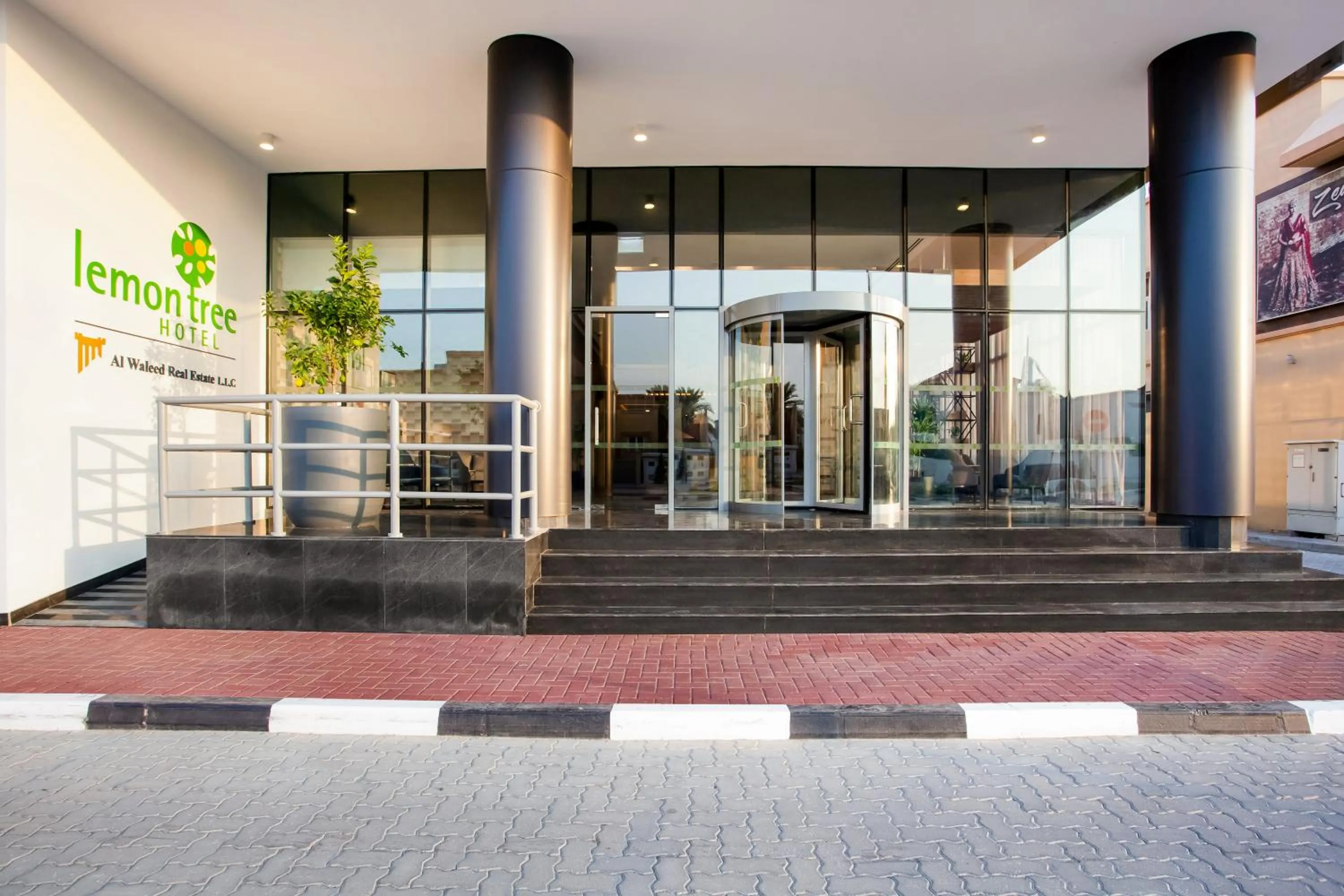 Facade/entrance in Lemon Tree Hotel, Jumeirah Dubai