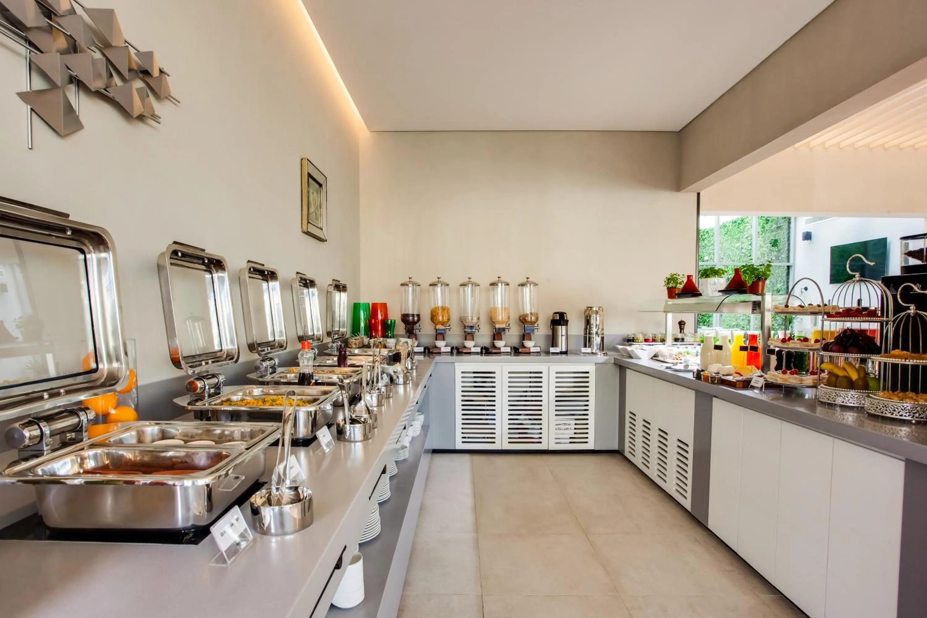 Buffet breakfast in Lemon Tree Hotel, Jumeirah Dubai