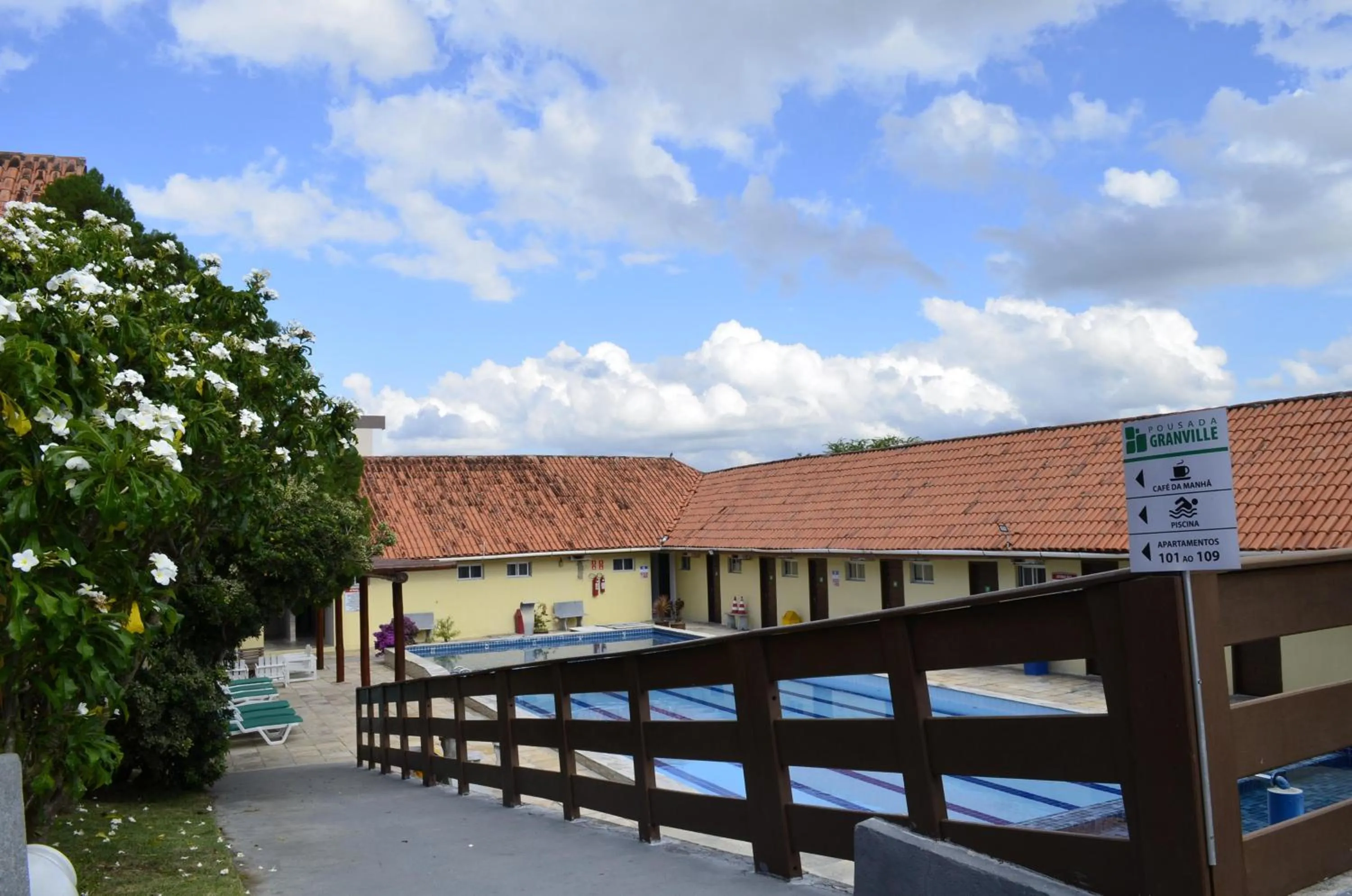 Garden in Pousada Granville