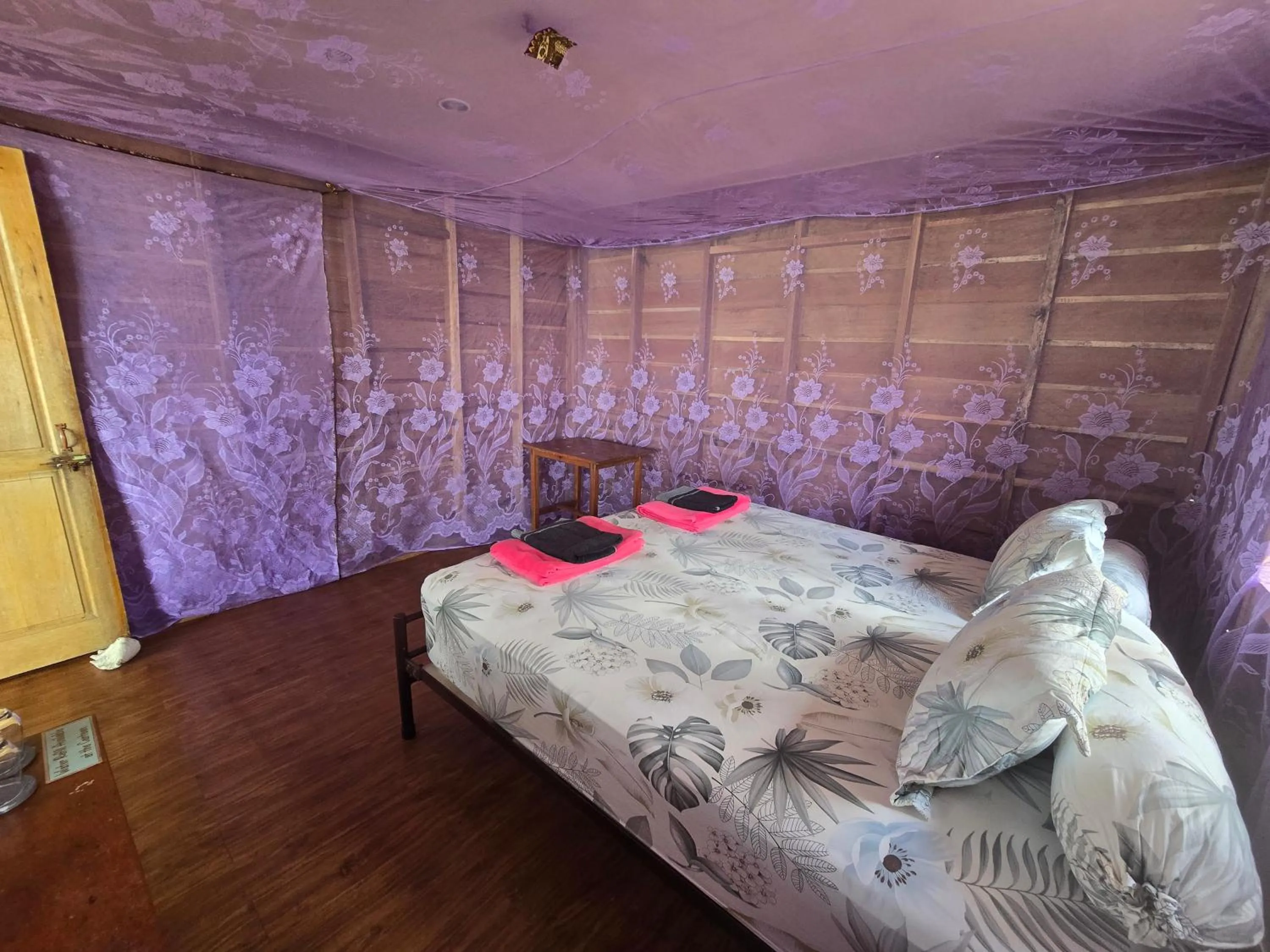 Bed in MB Palambak Island Resort Pulau Banyak Aceh Singkil