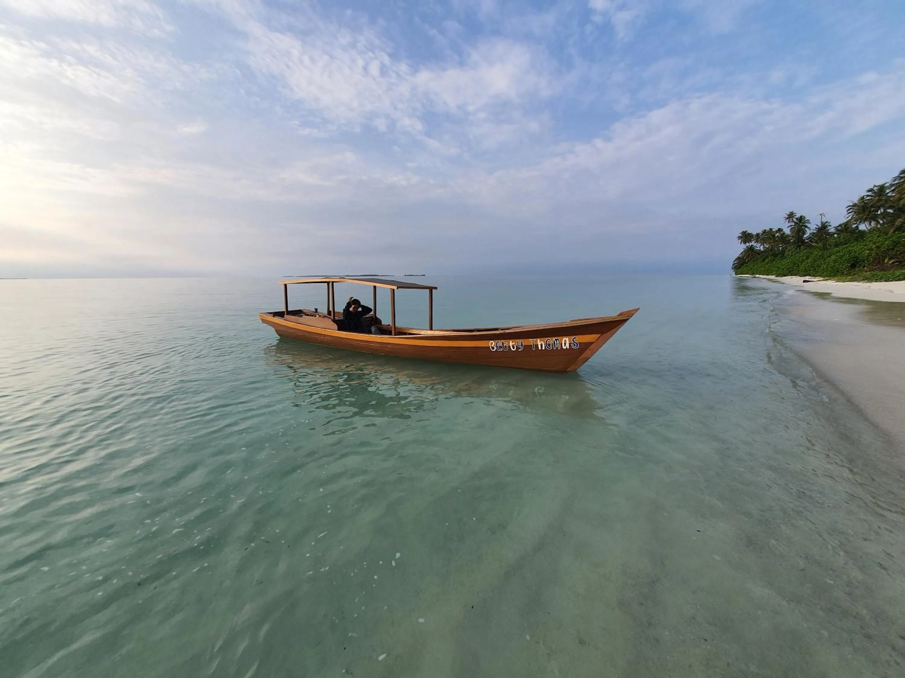 Natural landscape in MB Palambak Island Resort Pulau Banyak Aceh Singkil