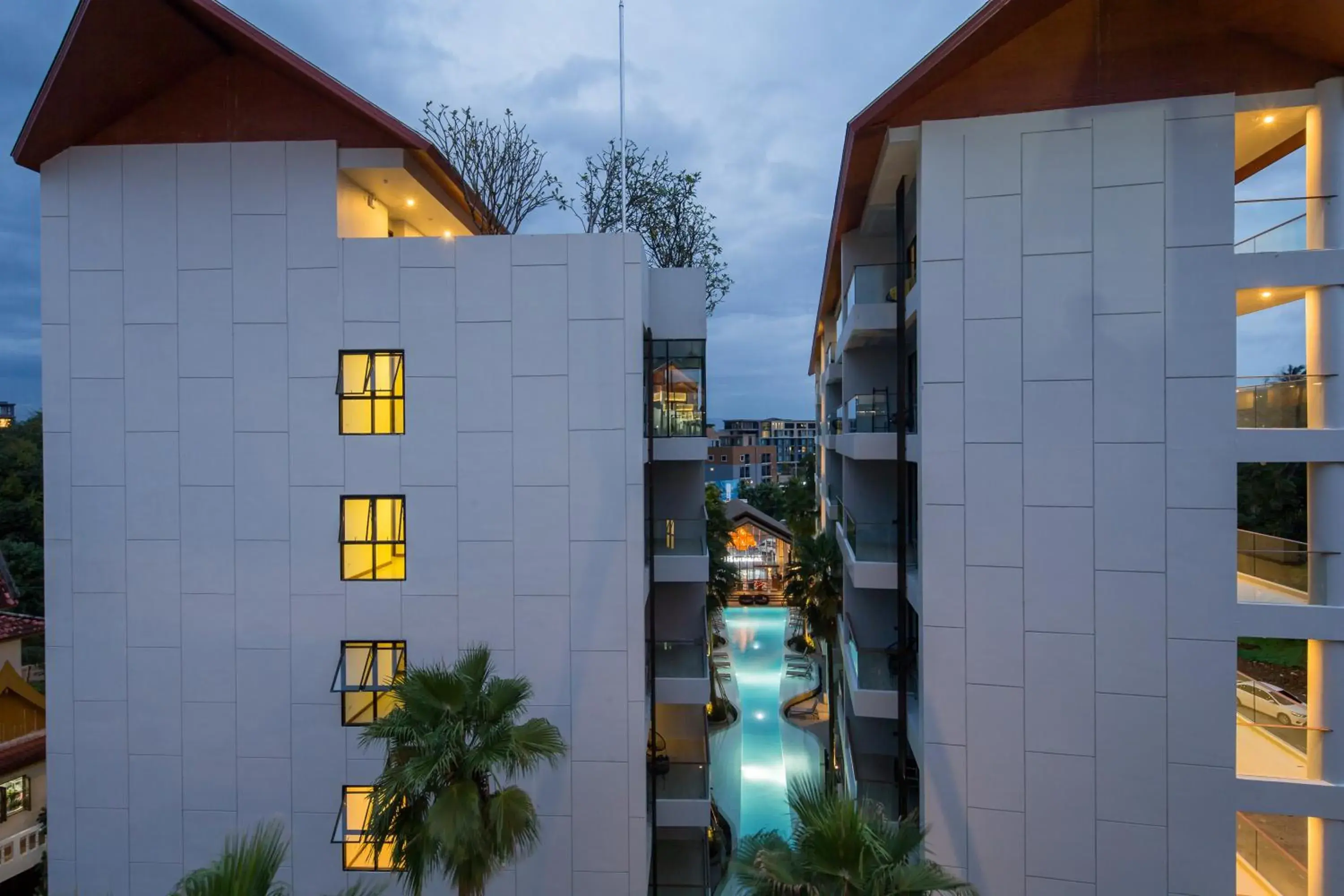 Property building in Palmyrah Surin Beach Residence Property building in Palmyrah Surin Beach Residence