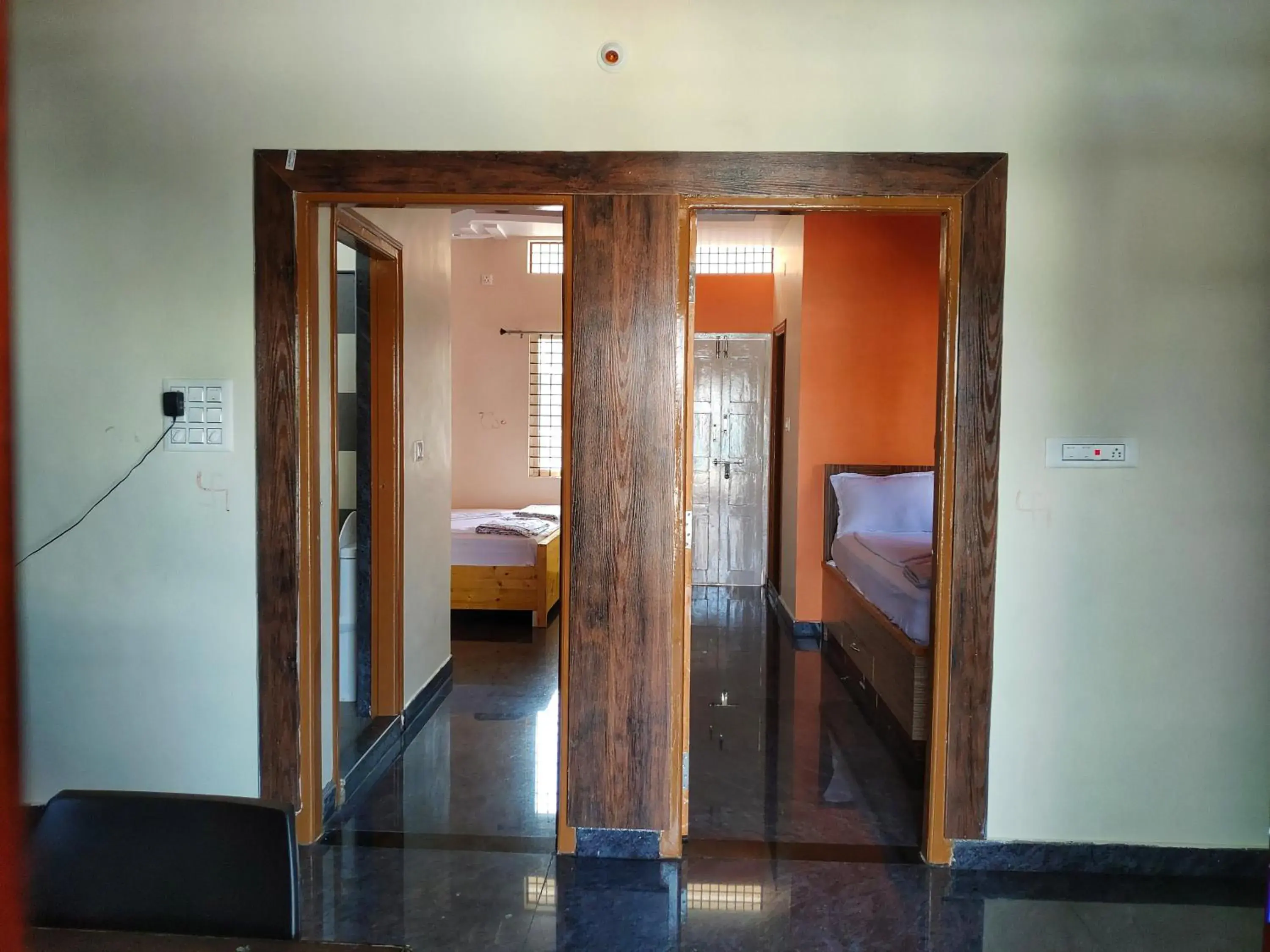 Facade/entrance, Bed in Hampi Two Bedroom Guesthouse Facade/entrance, Bed in Hampi Two Bedroom Guesthouse