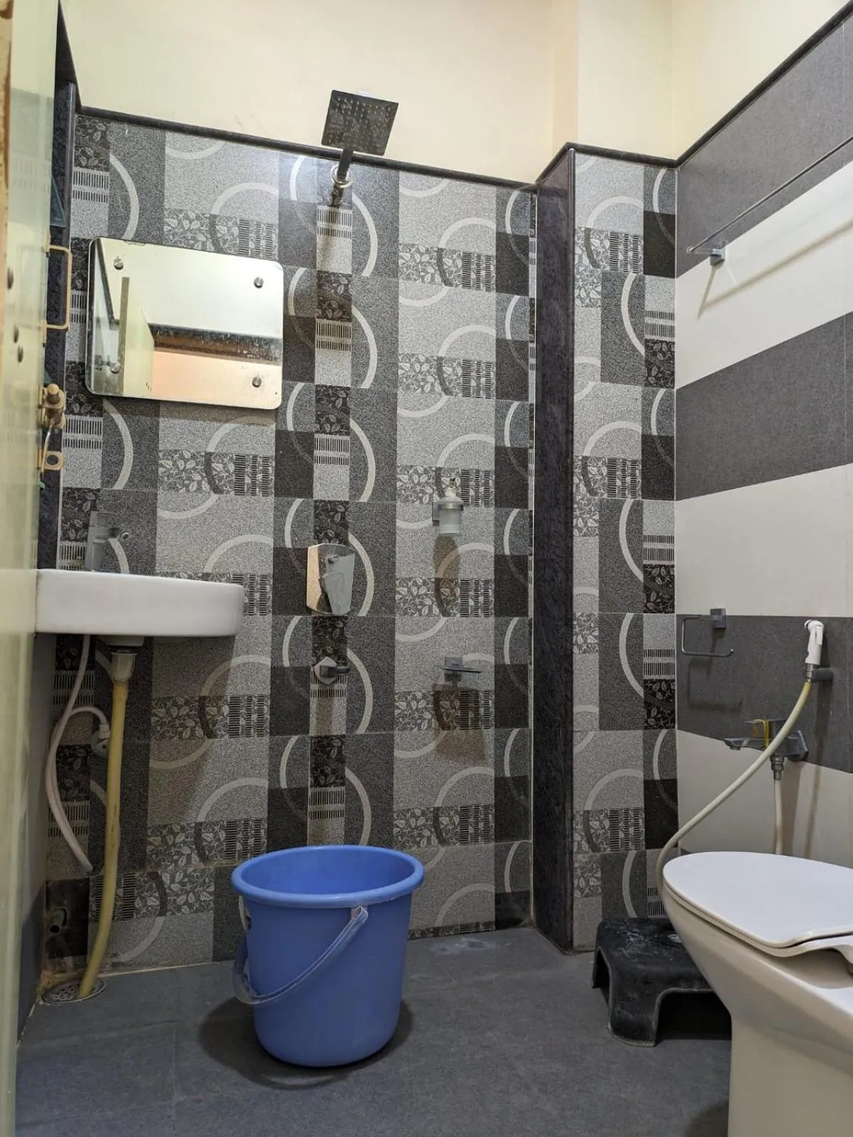 Bathroom in Hampi Two Bedroom Guesthouse