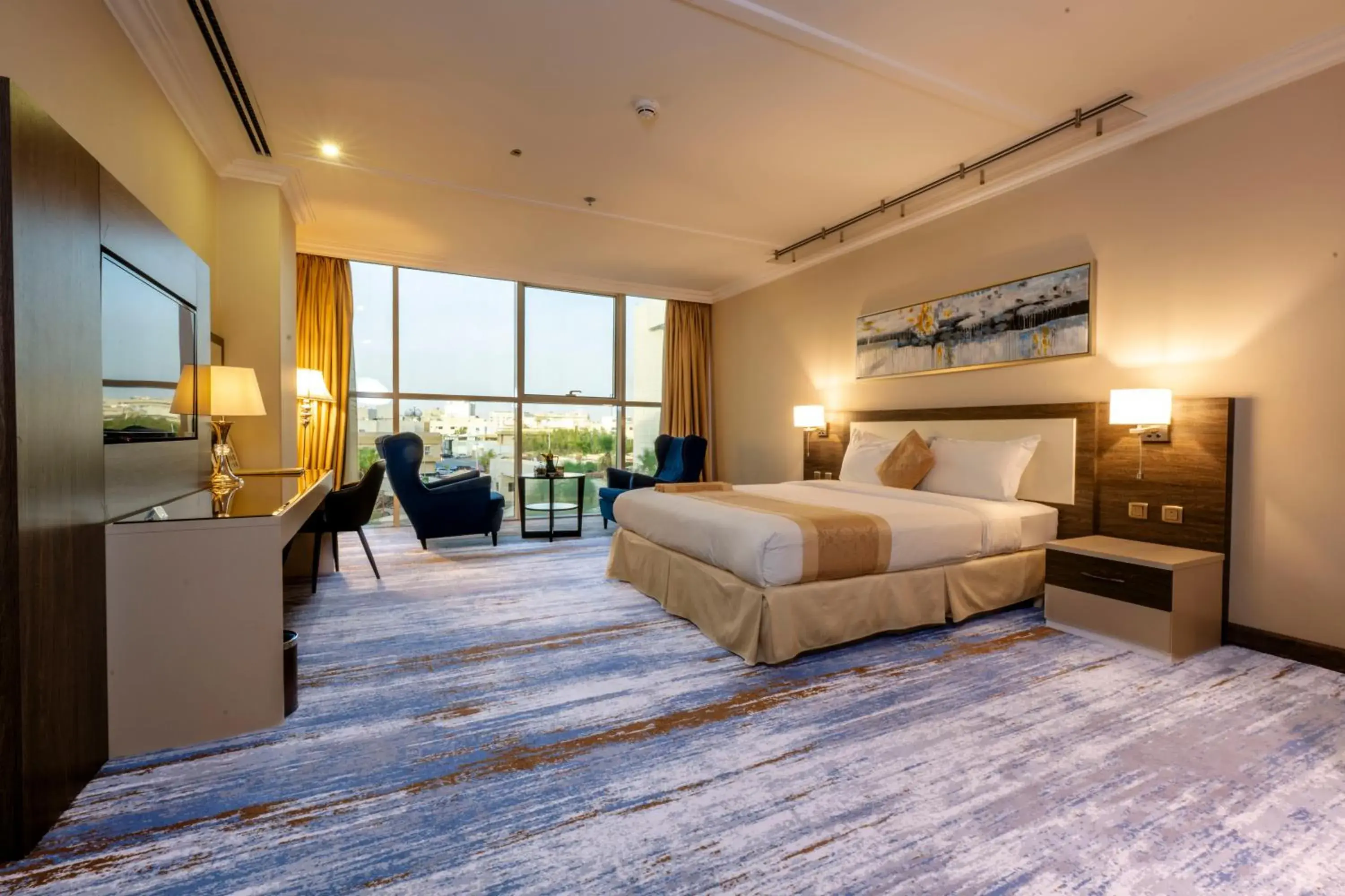 Bedroom, Bed in Hayat Al Riyadh Hotel Bedroom, Bed in Hayat Al Riyadh Hotel