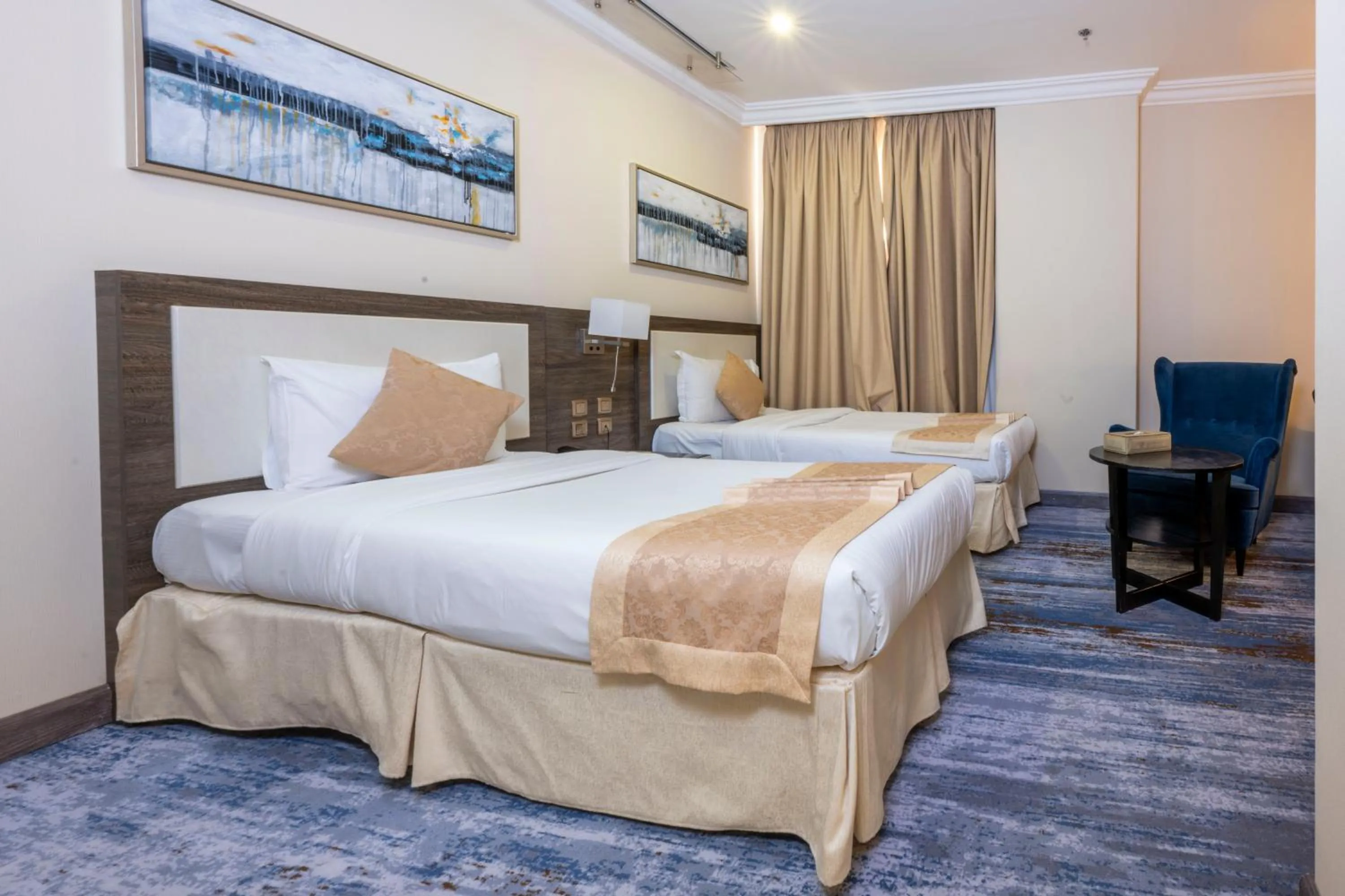 Bed in Hayat Al Riyadh Hotel