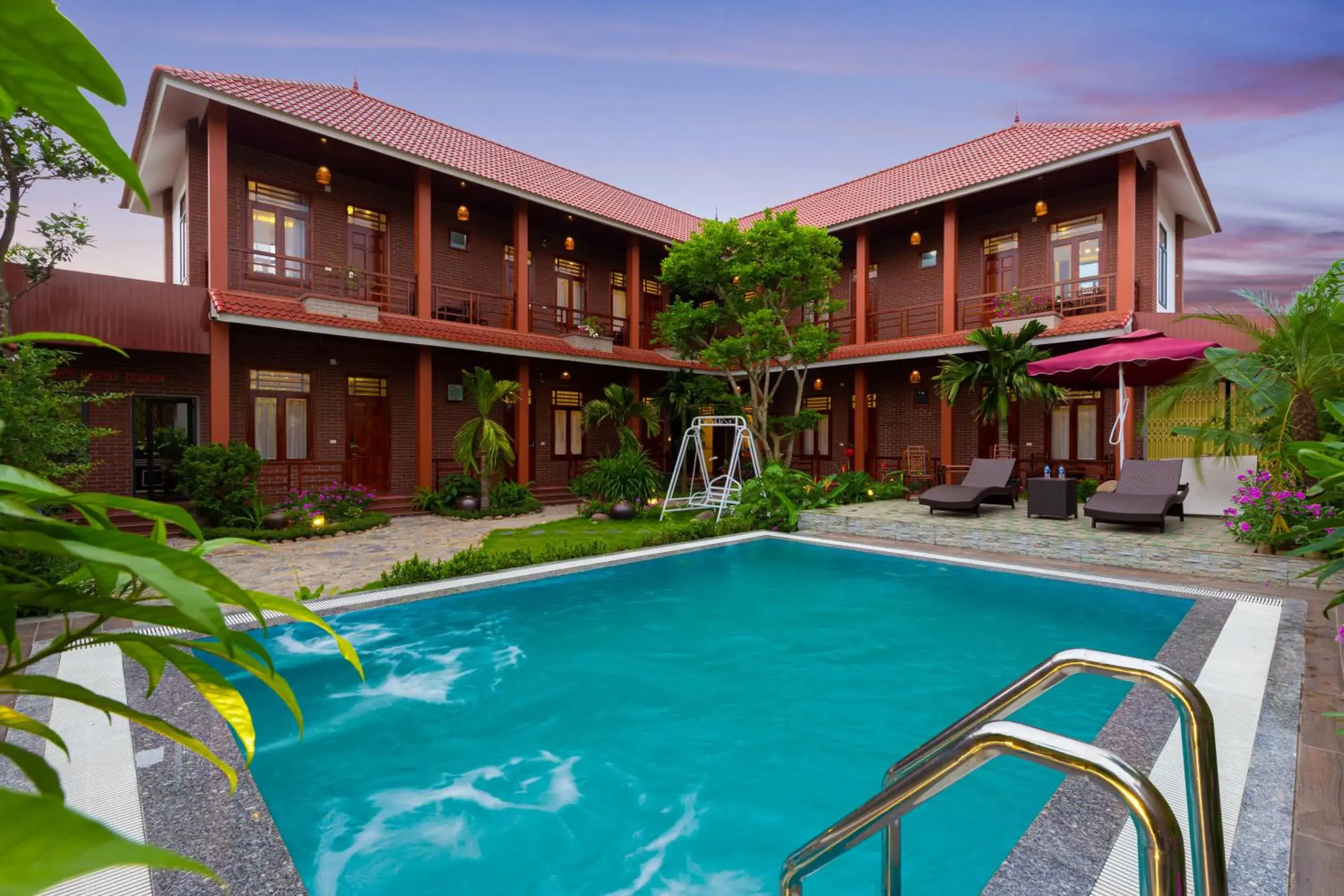 Swimming pool in Việt Xưa Homestay Swimming pool in Việt Xưa Homestay