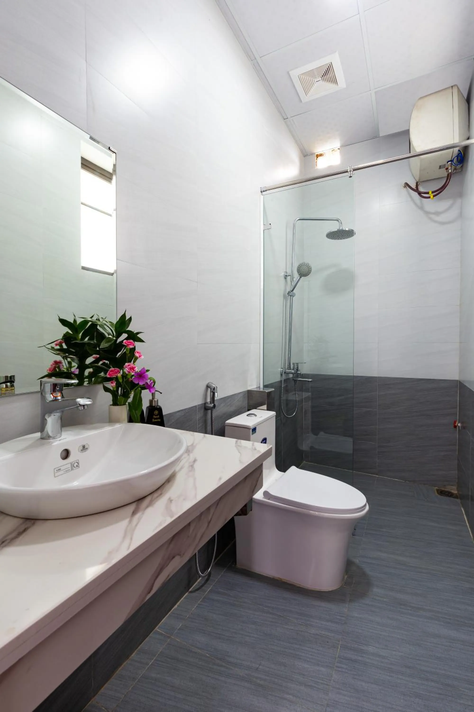 Bathroom in Việt Xưa Homestay