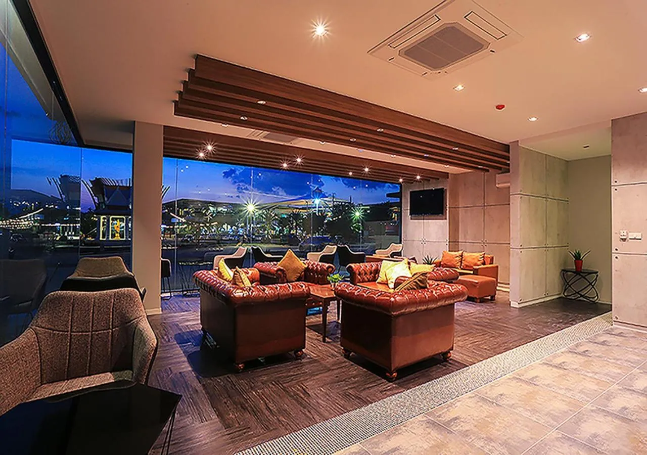 Communal lounge/ TV room in Hotel Fuse Rayong
