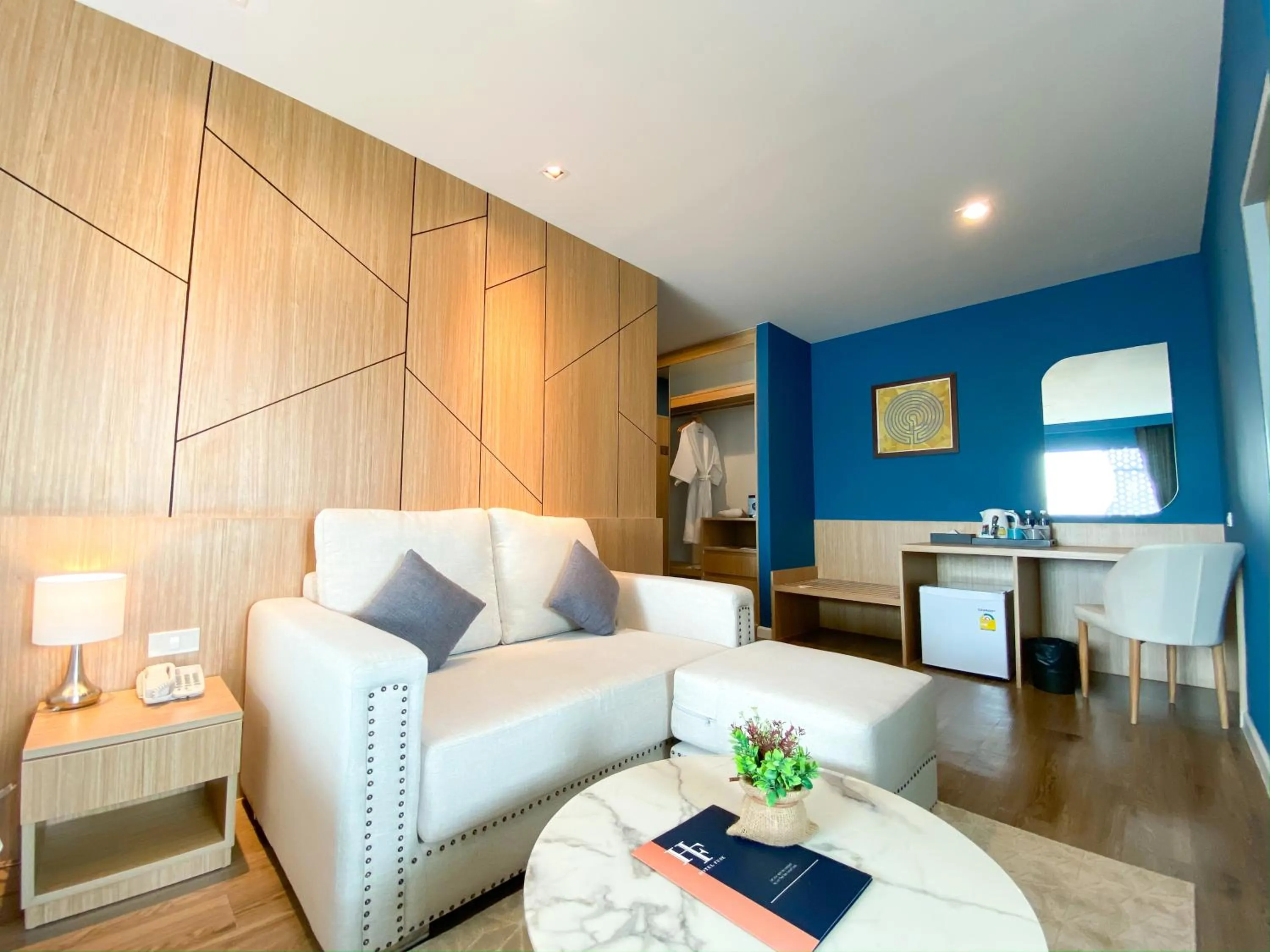 Seating area in Hotel Fuse Rayong