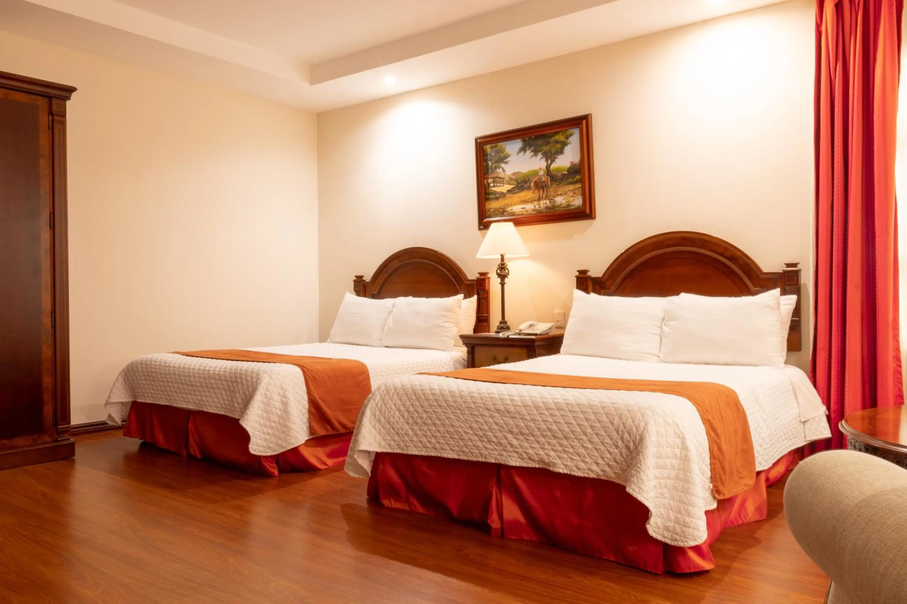 Bed in Grand Victoria Boutique Hotel