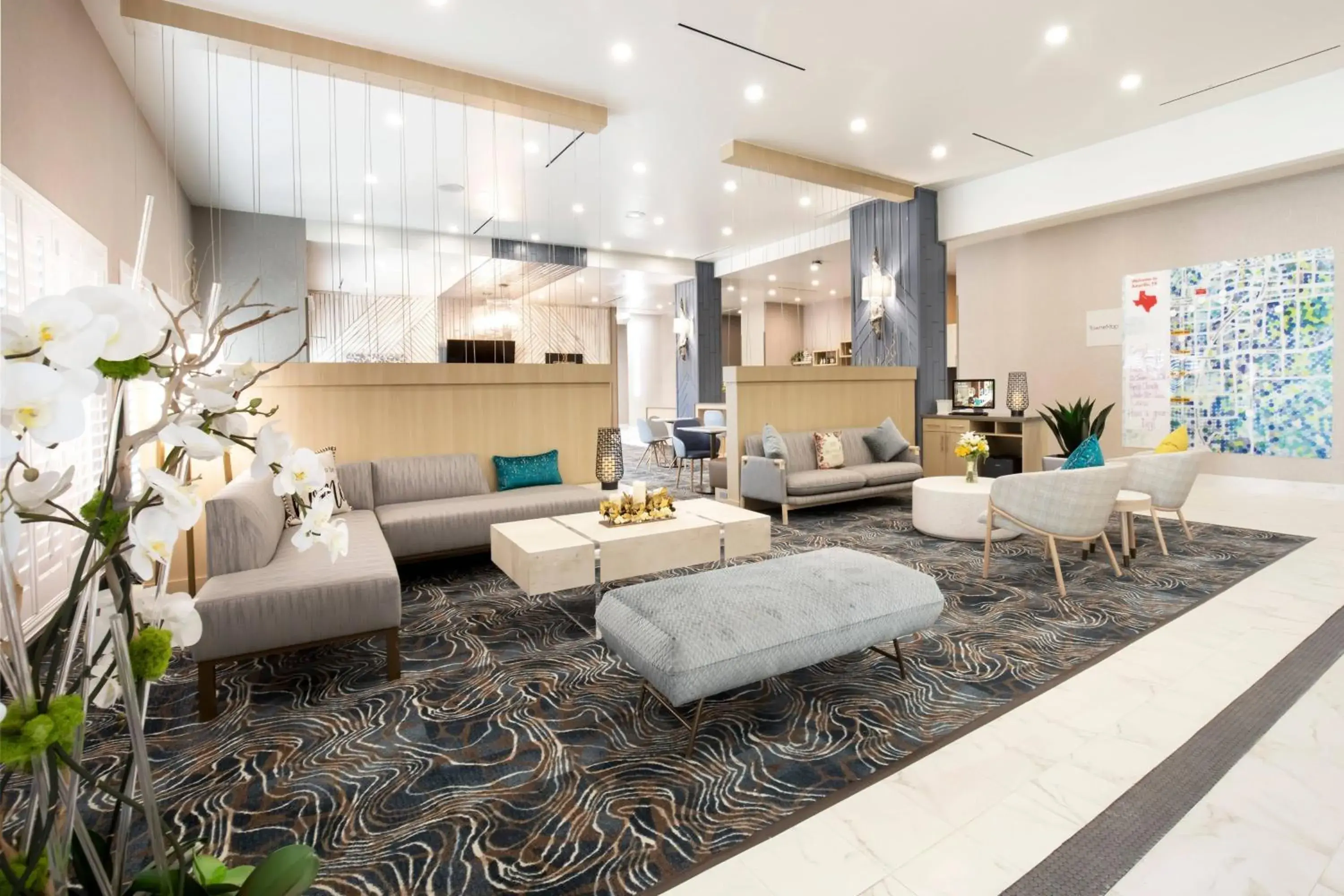 Lobby or reception in TownePlace Suites Amarillo West/Medical Center Lobby or reception in TownePlace Suites Amarillo West/Medical Center